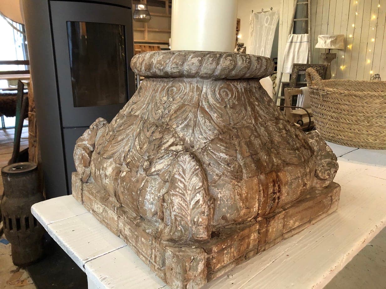 Impressive, Carved Architectural Column Bases