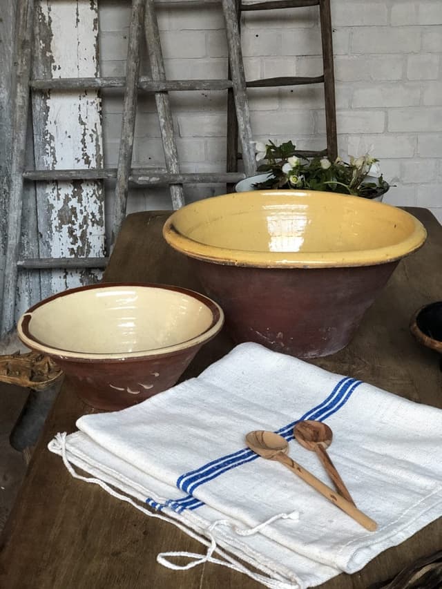 Antique French Vendange Table
