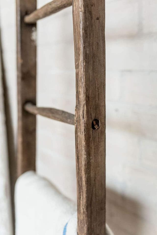 A Collection of Old French Orchard Ladders