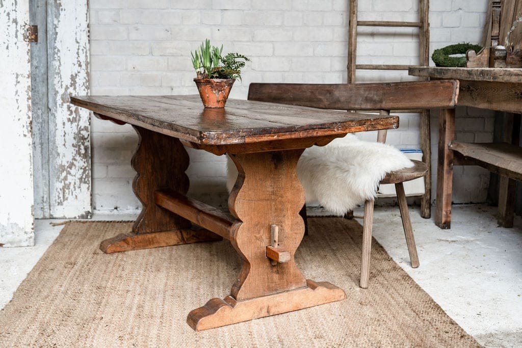 Primitive Swedish Table...aged to perfection!