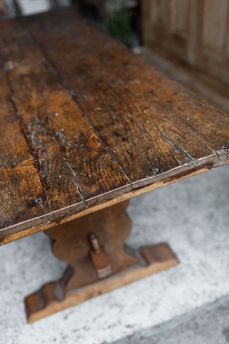 Primitive Swedish Table...aged to perfection!