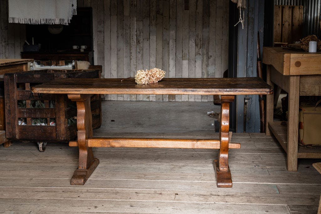 Primitive Swedish Table...aged to perfection!