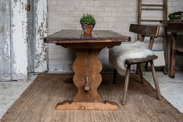 Primitive Swedish Table...aged to perfection!