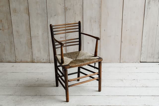 Exceptional Sussex Chair by William Morris