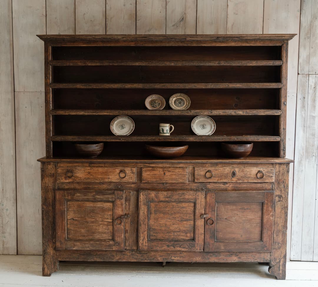 An Incredible 17th Century Dresser from the Piedmont Region of Italy