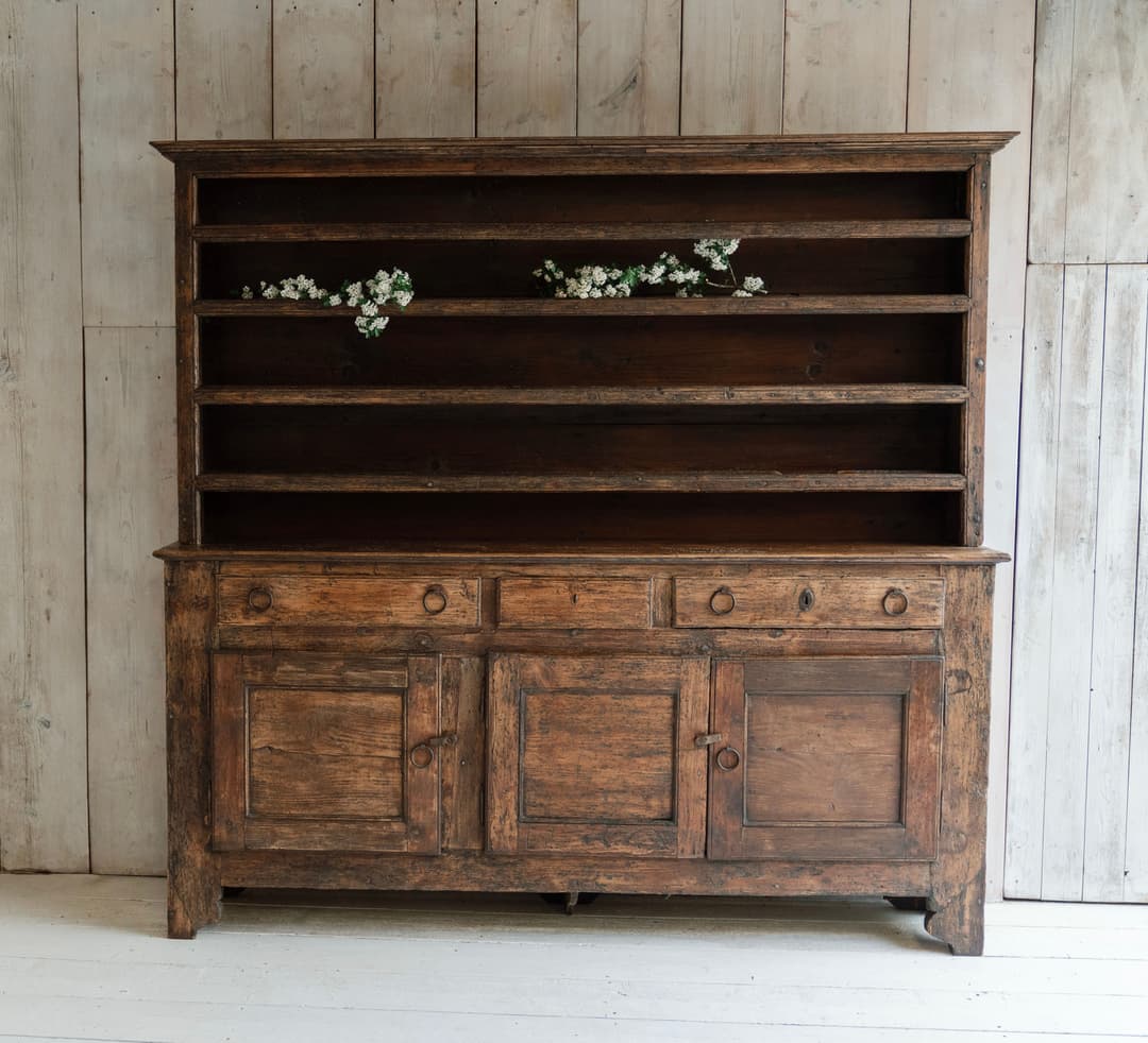 An Incredible 17th Century Dresser from the Piedmont Region of Italy