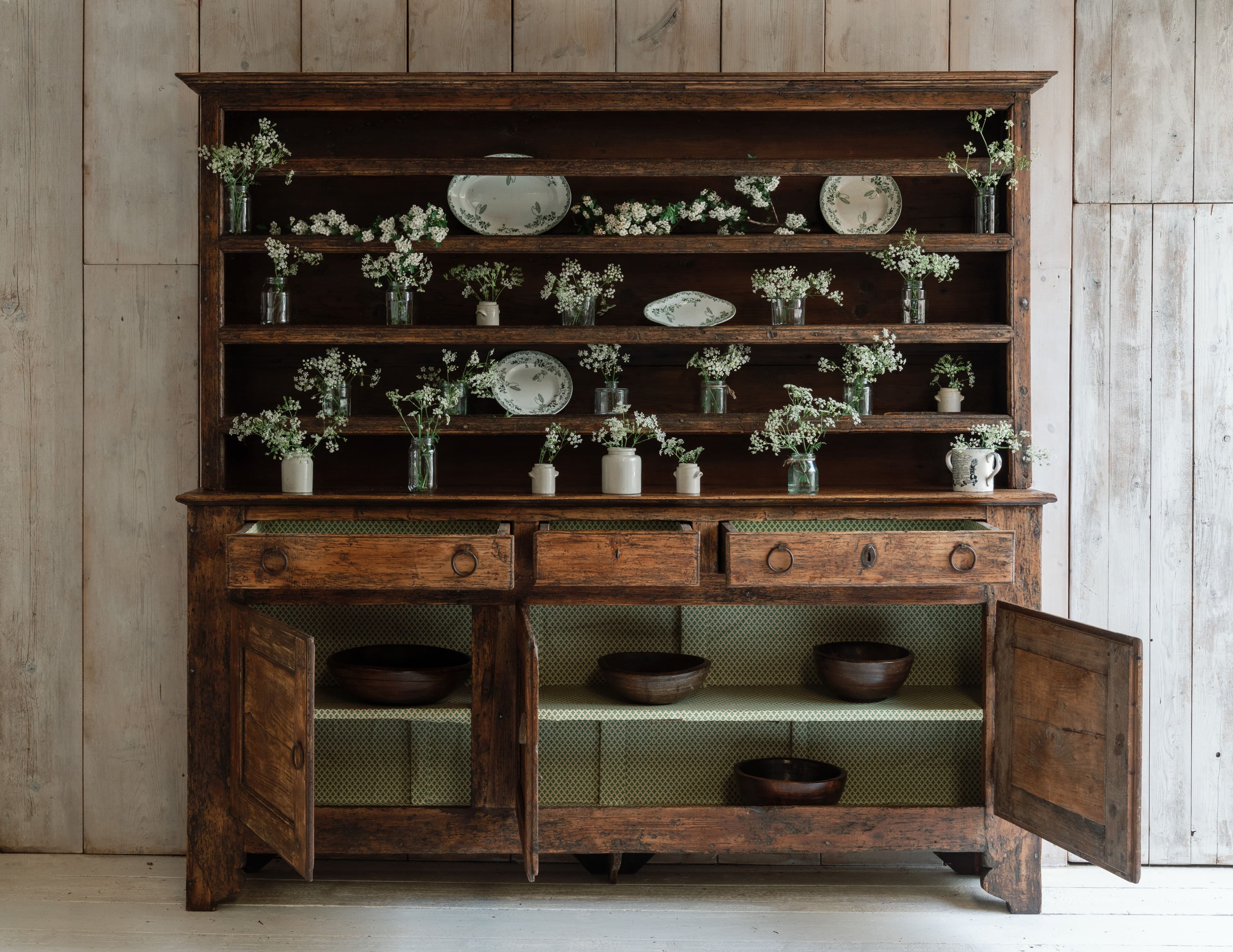 An Incredible 17th Century Dresser from the Piedmont Region of Italy