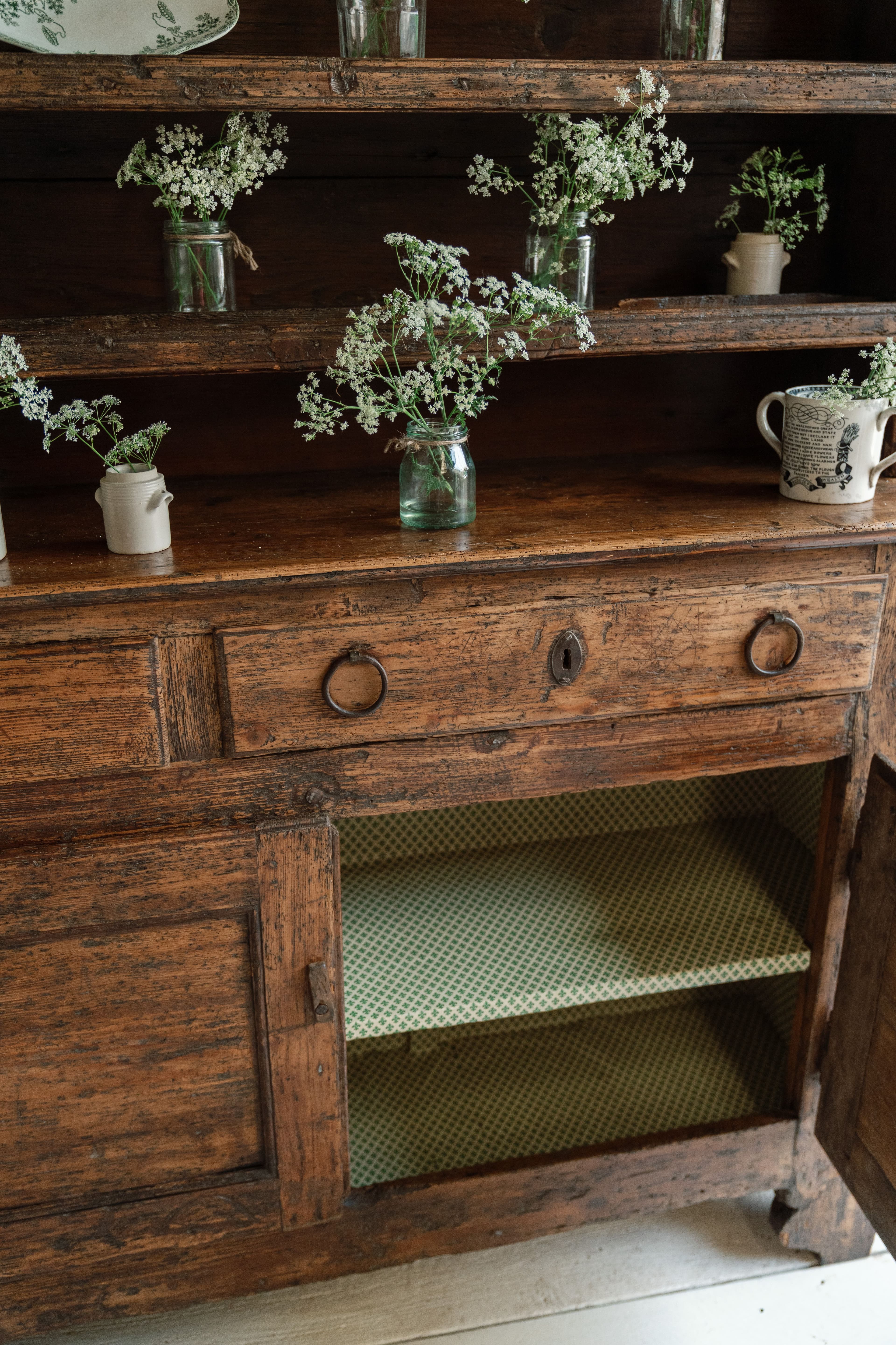 An Incredible 17th Century Dresser from the Piedmont Region of Italy