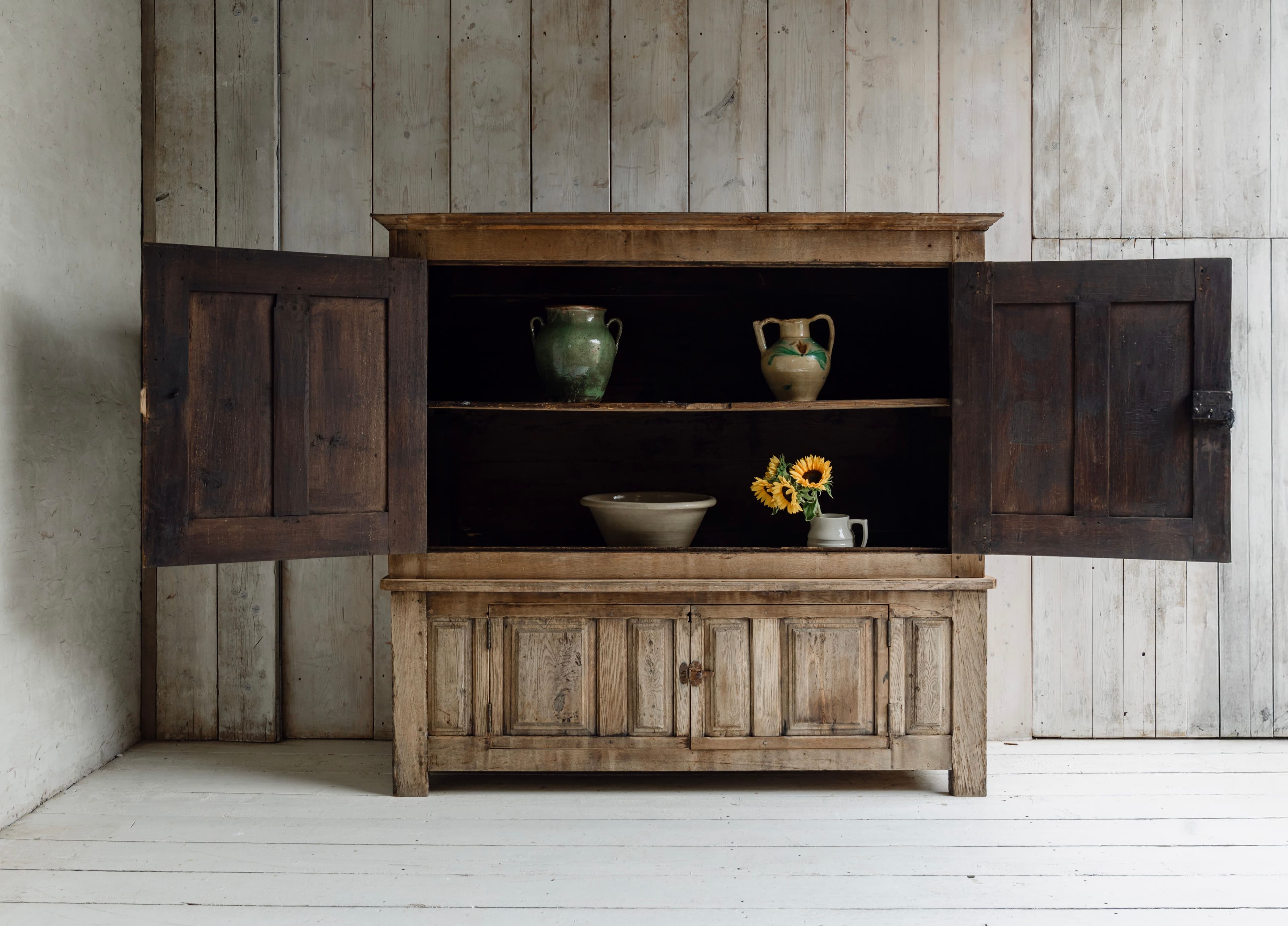 A Huge 19th Century French Oak Cupboard