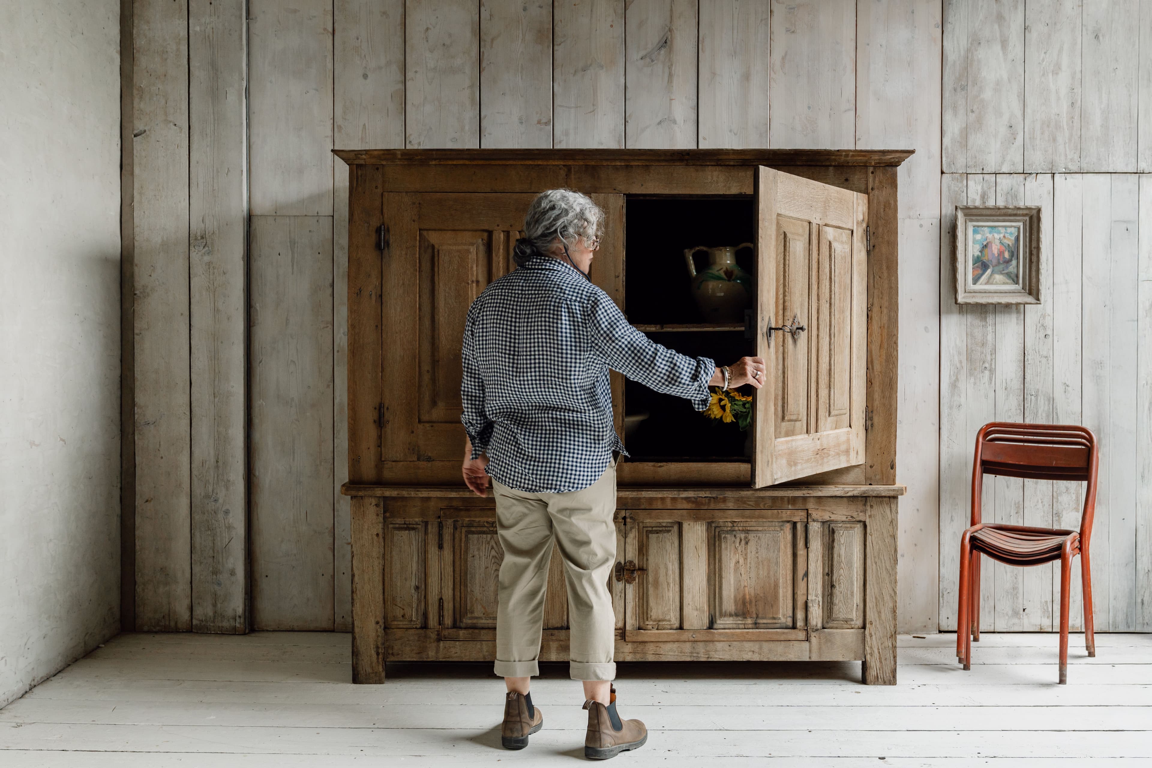 A Huge 19th Century French Oak Cupboard