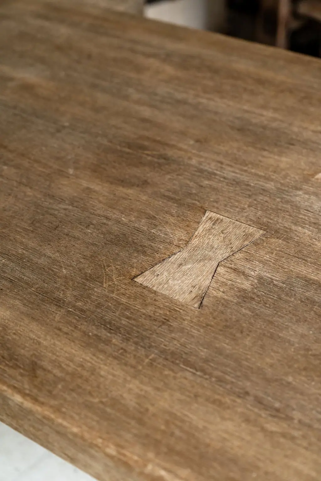 Original Pitch Pine Bench from the Jämtland area of Sweden