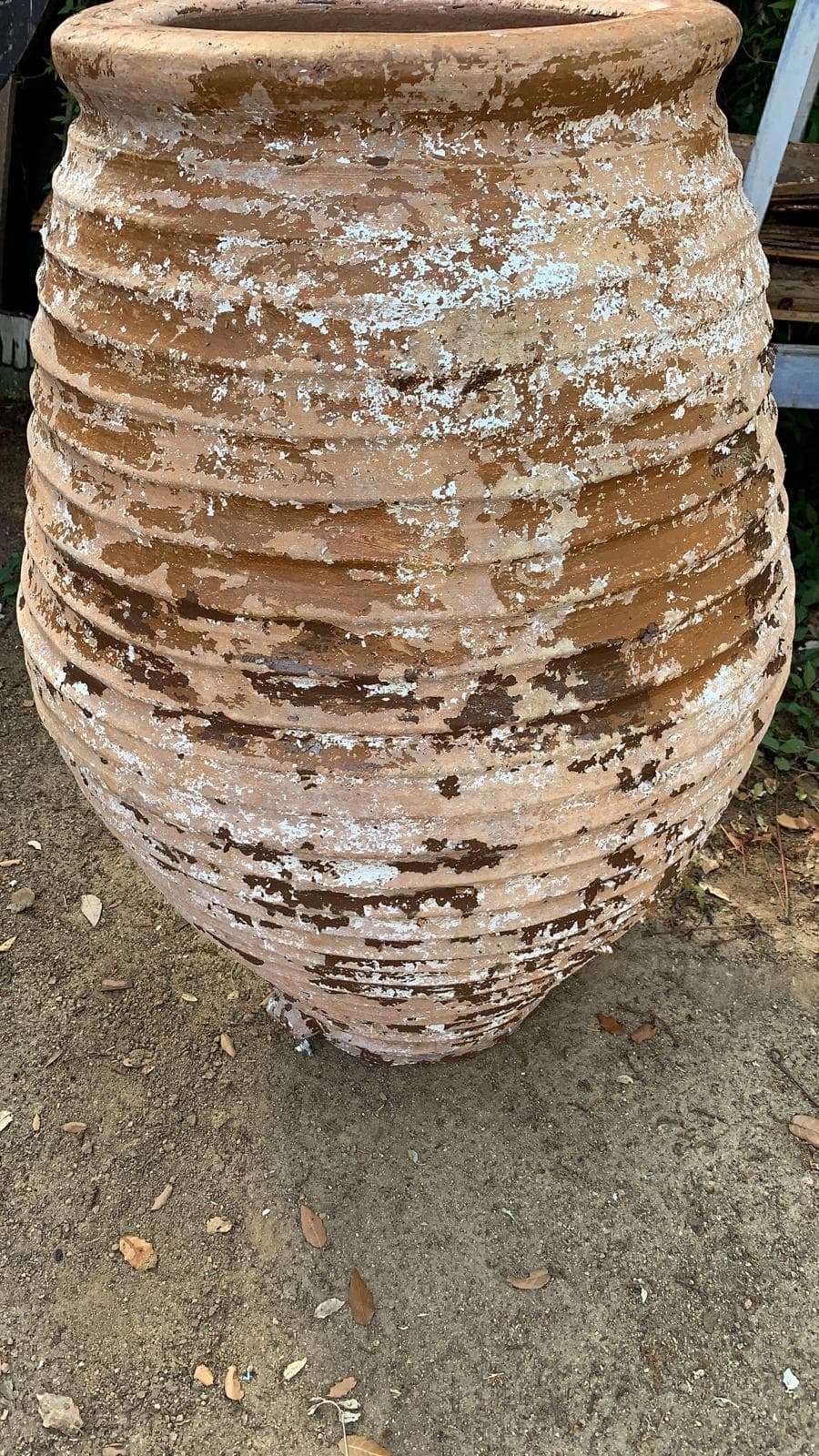 Big and Beautiful Old Bulbous Pot