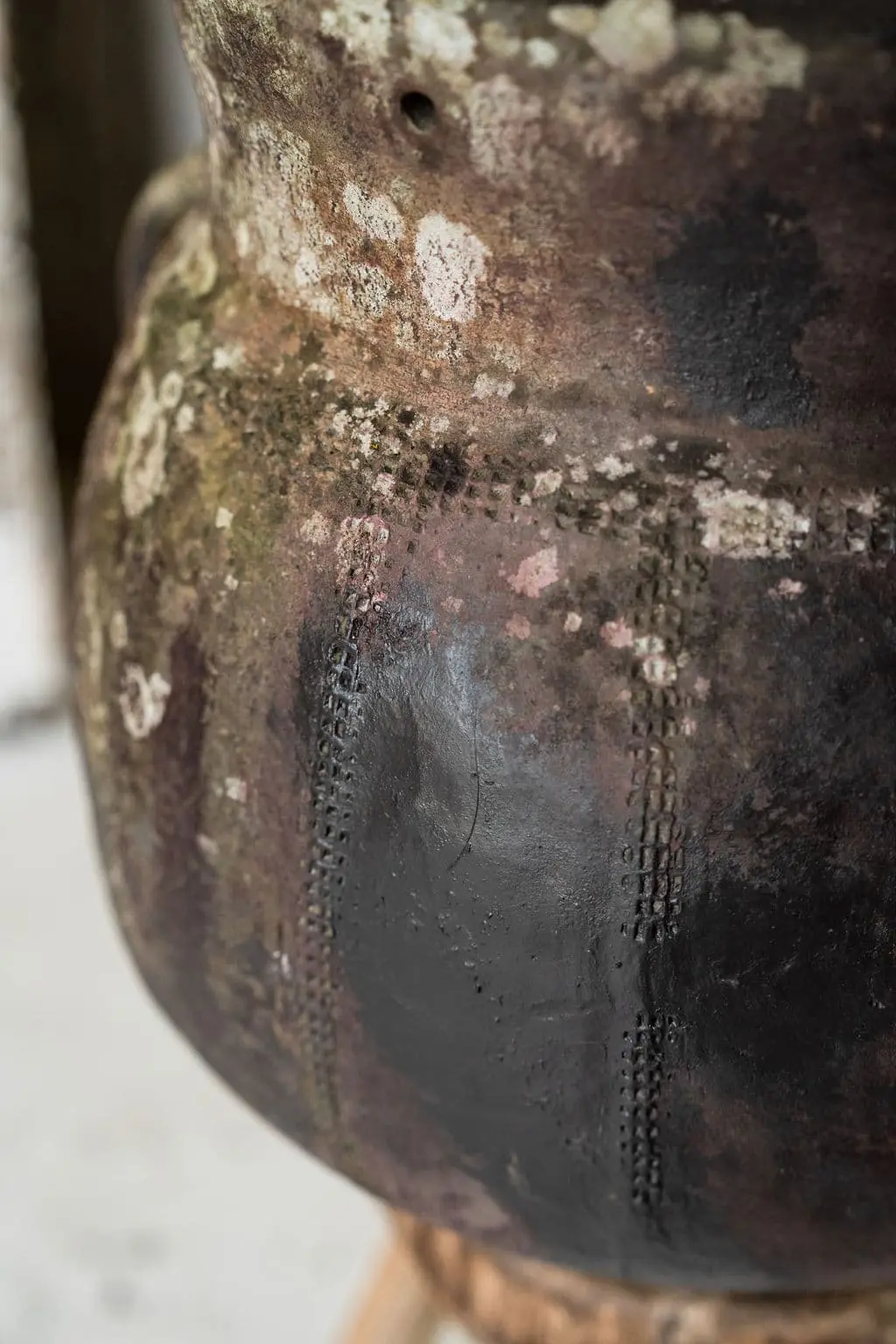 A large French 19th Century Salting Pot