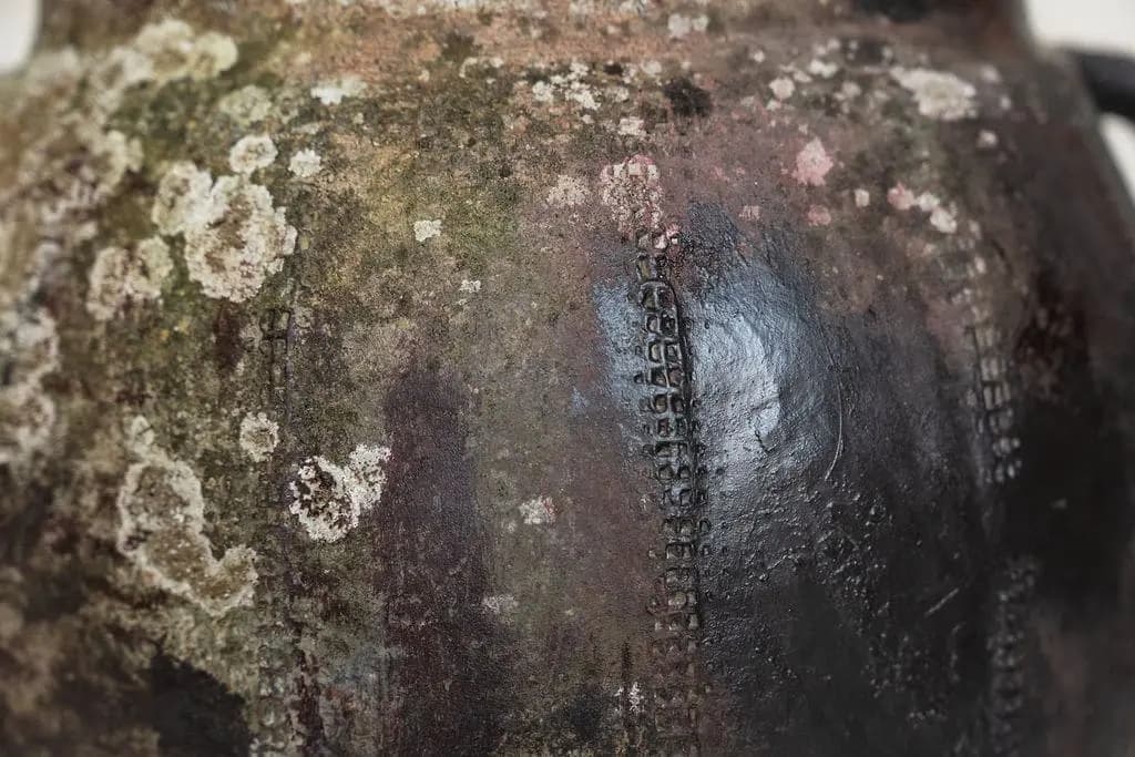 A large French 19th Century Salting Pot