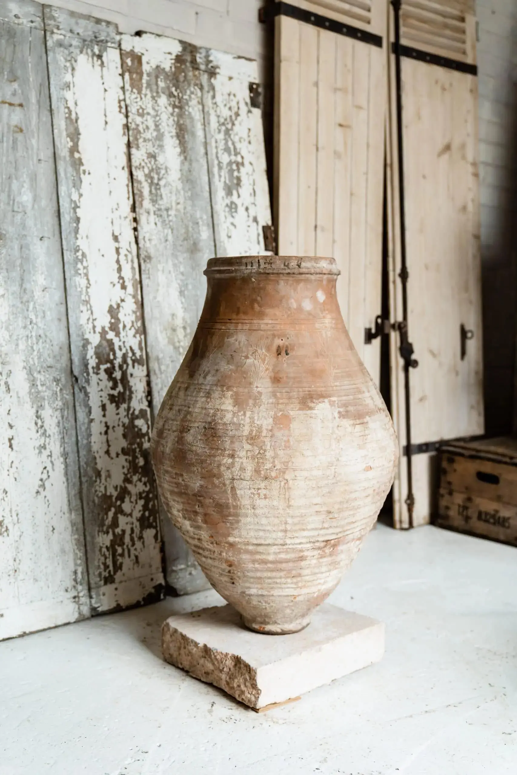 Rare Antique Armenian Wine Vessel