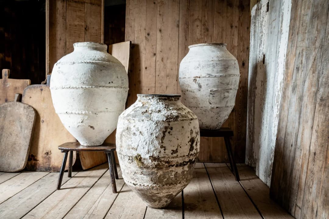 Large Crusty Old Beautiful Pots from the Mediterranean