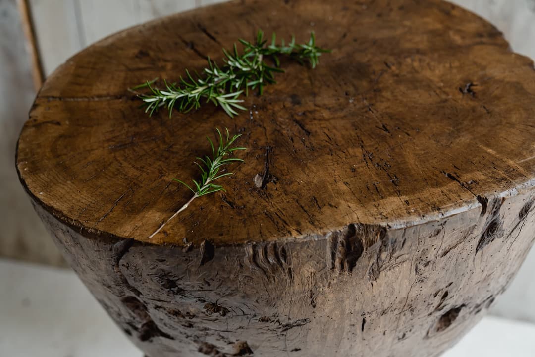 A Spectacular Welsh Primitive Chopping Block