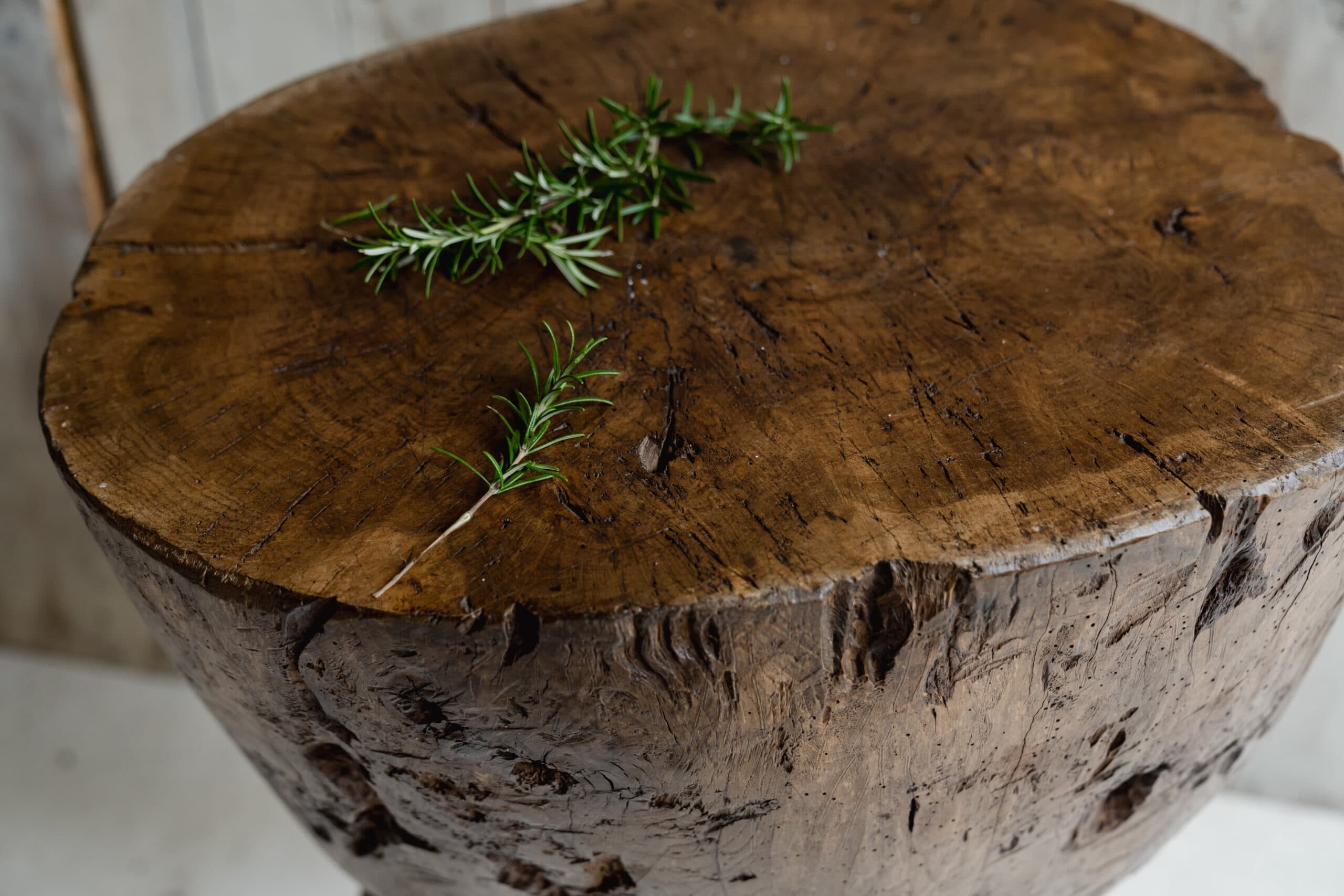 A Spectacular Welsh Primitive Chopping Block