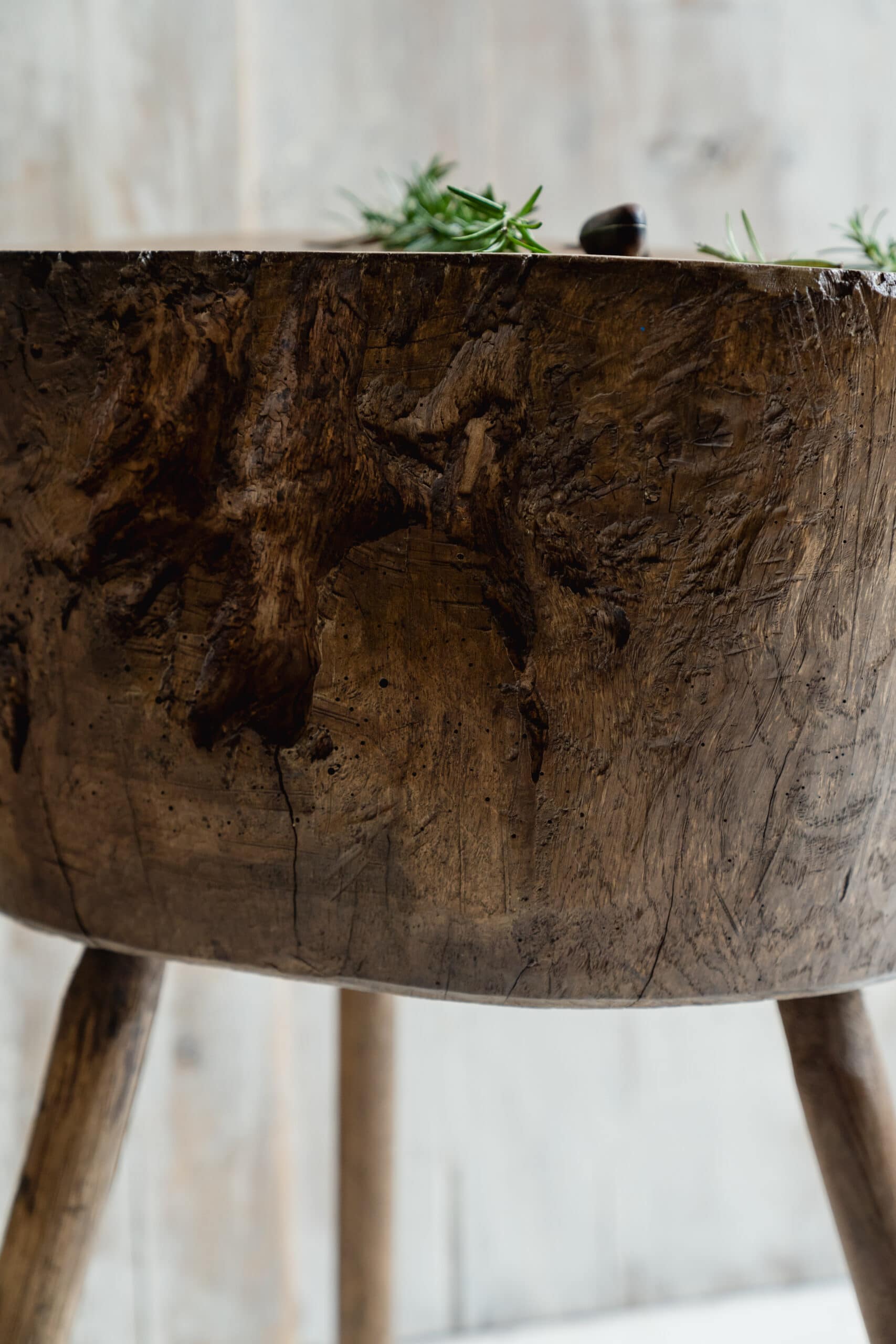 A Spectacular Welsh Primitive Chopping Block