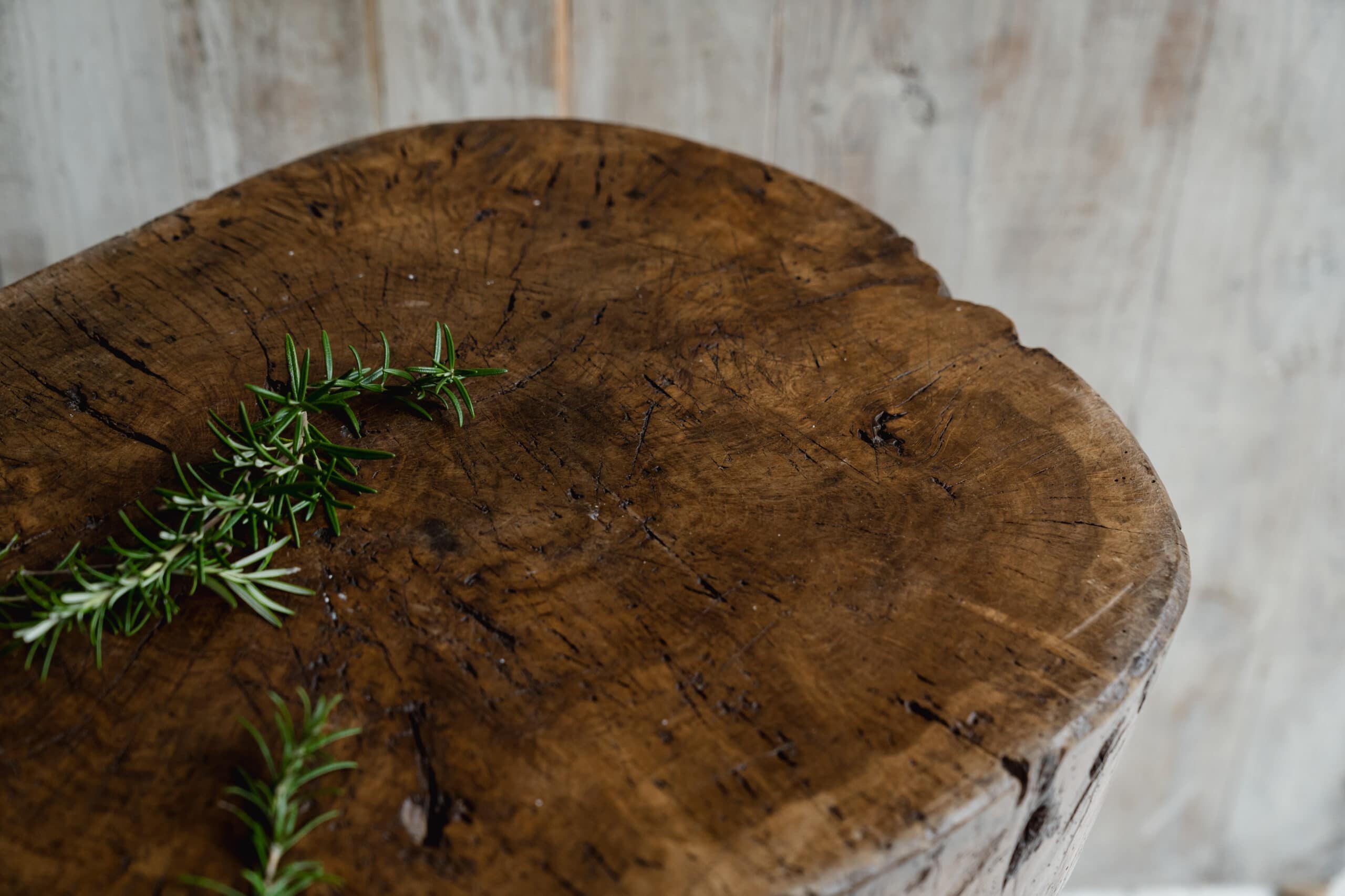A Spectacular Welsh Primitive Chopping Block
