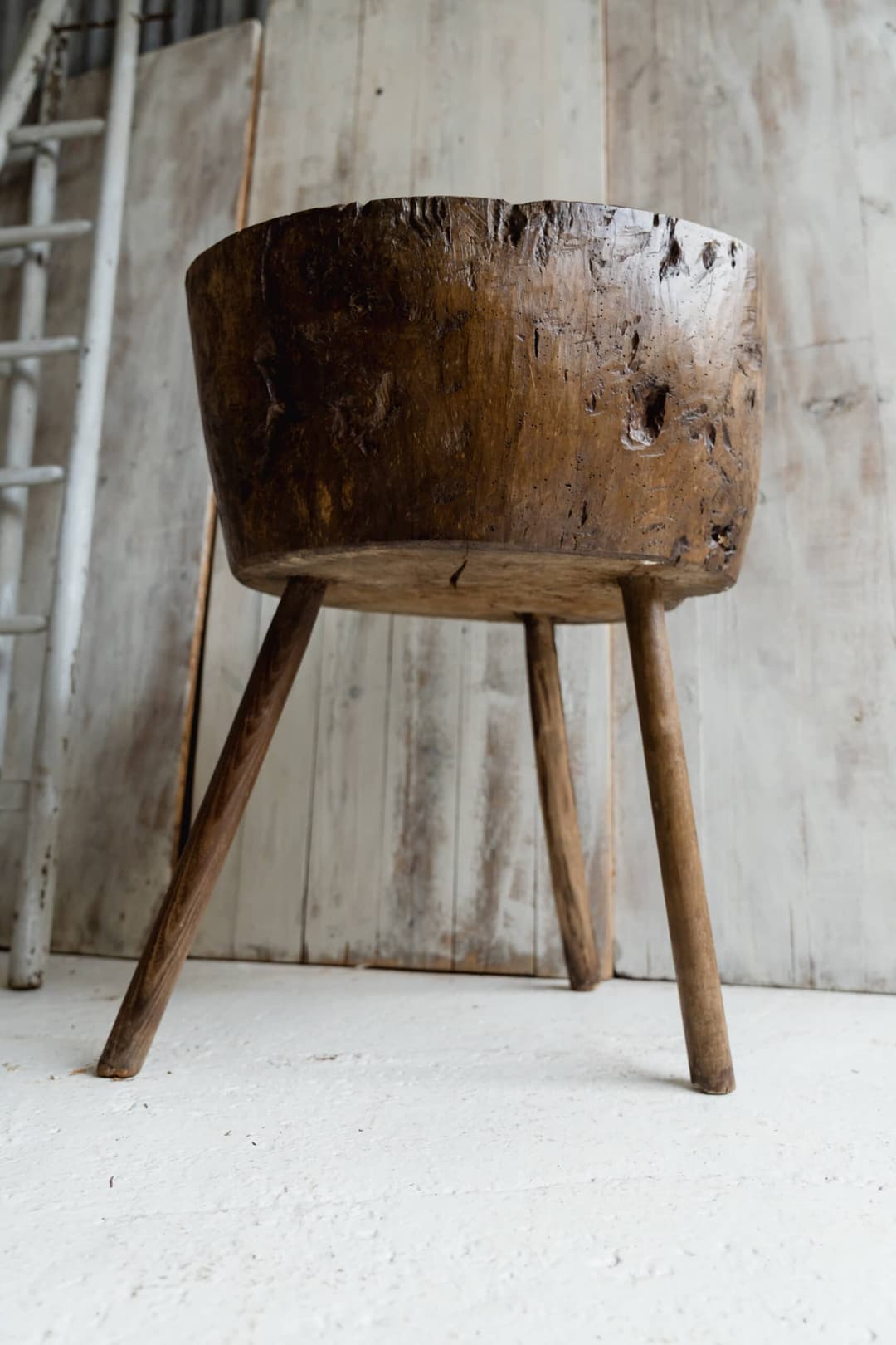 A Spectacular Welsh Primitive Chopping Block