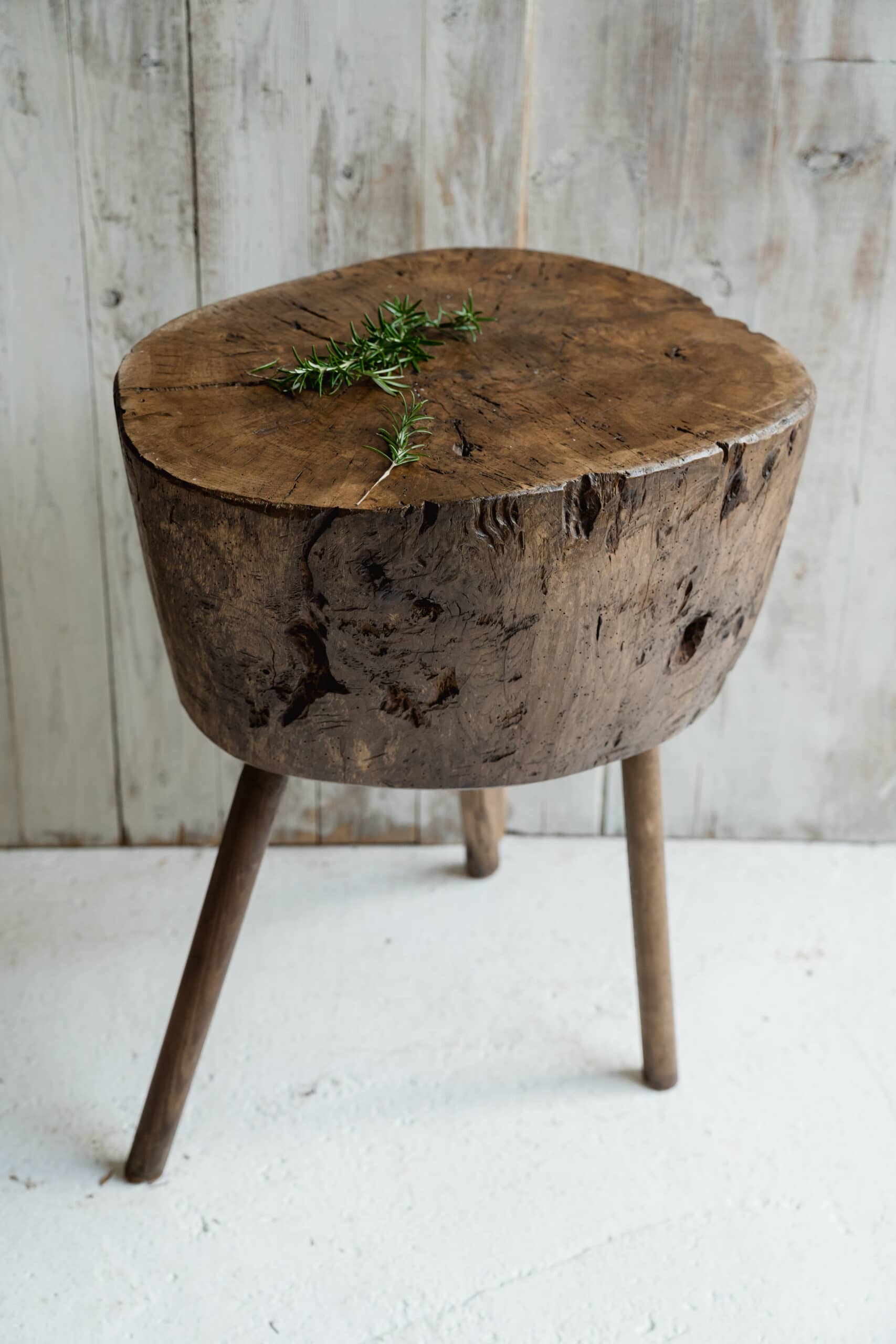 A Spectacular Welsh Primitive Chopping Block