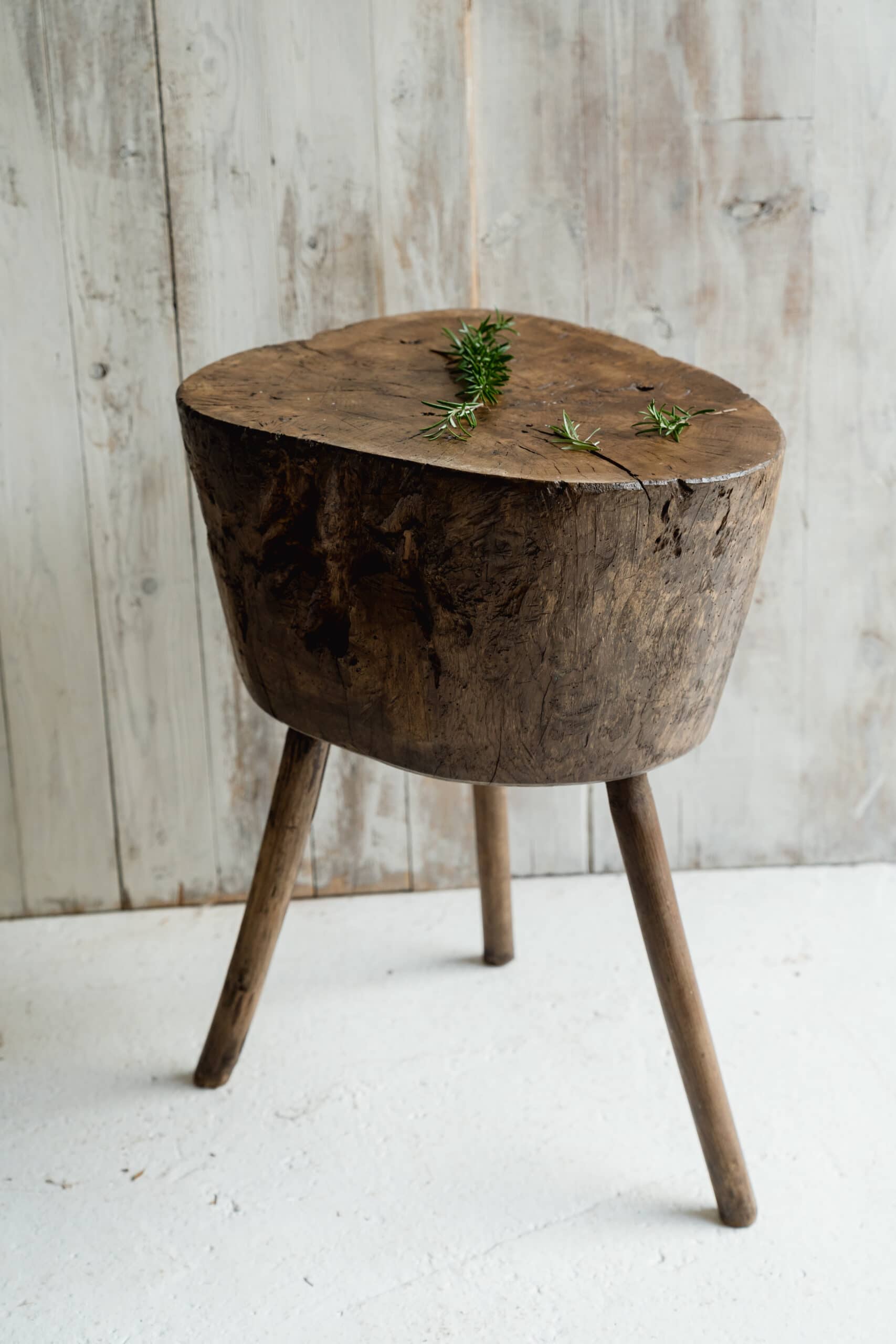 A Spectacular Welsh Primitive Chopping Block