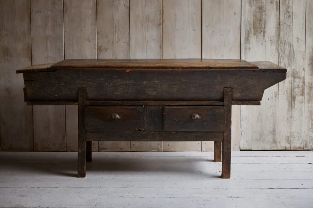 An 18th Century Catalan Dough Bin Table