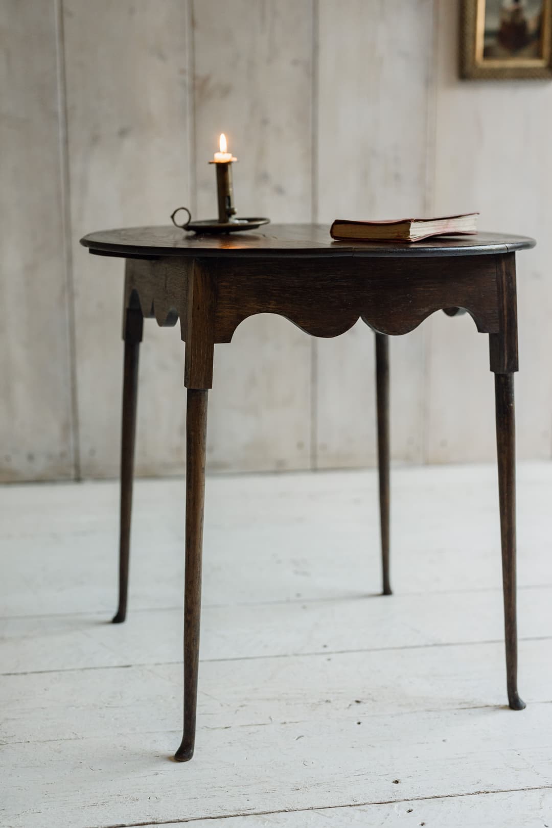 19th Century Oak Spider Table
