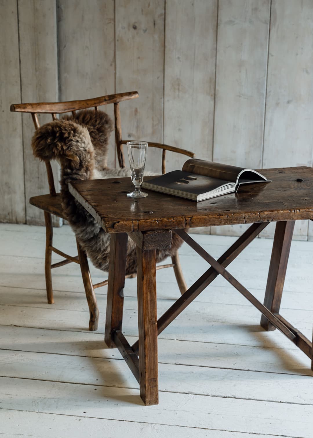 A Primitive French Alpine Table