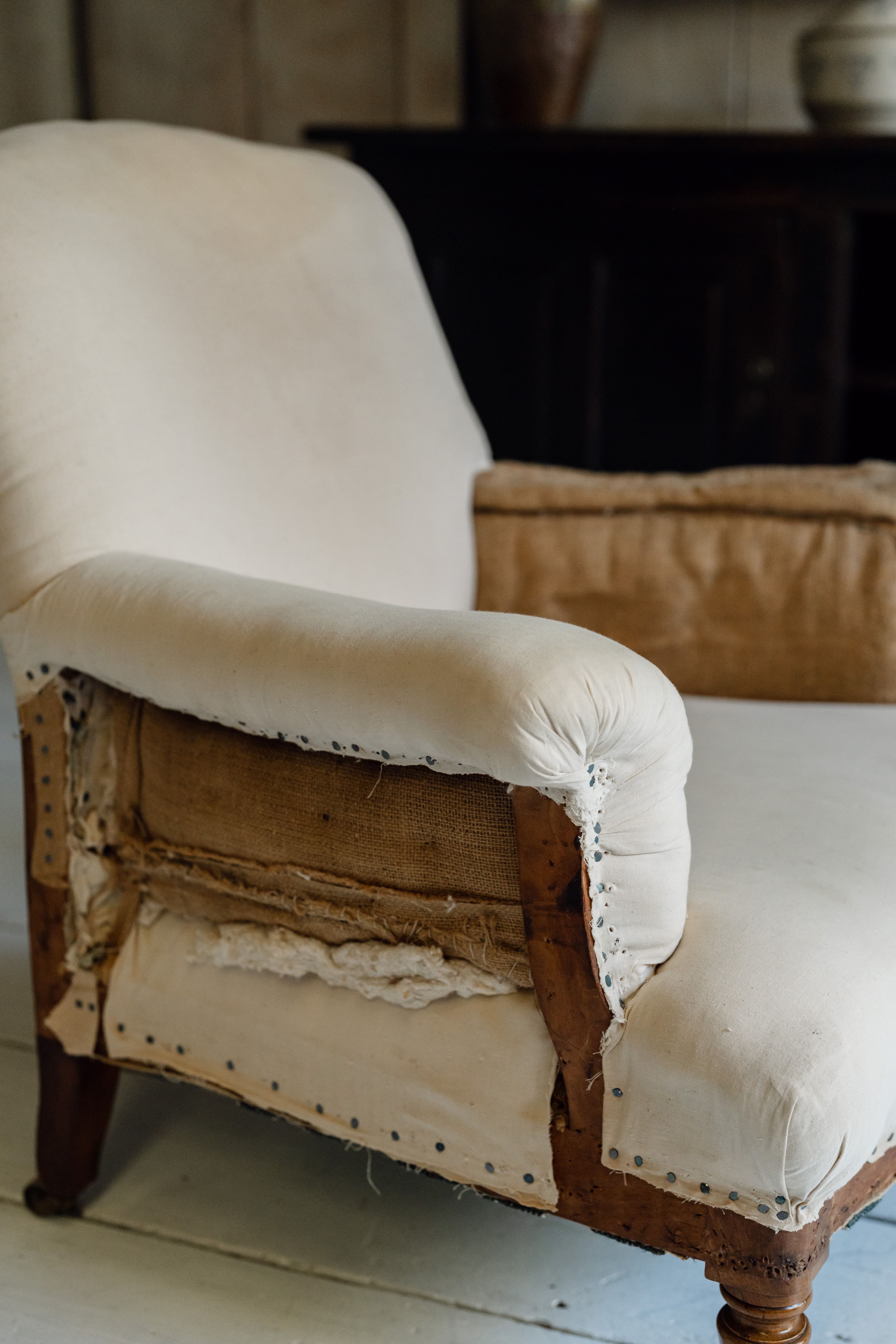 English Antique Country House Armchair