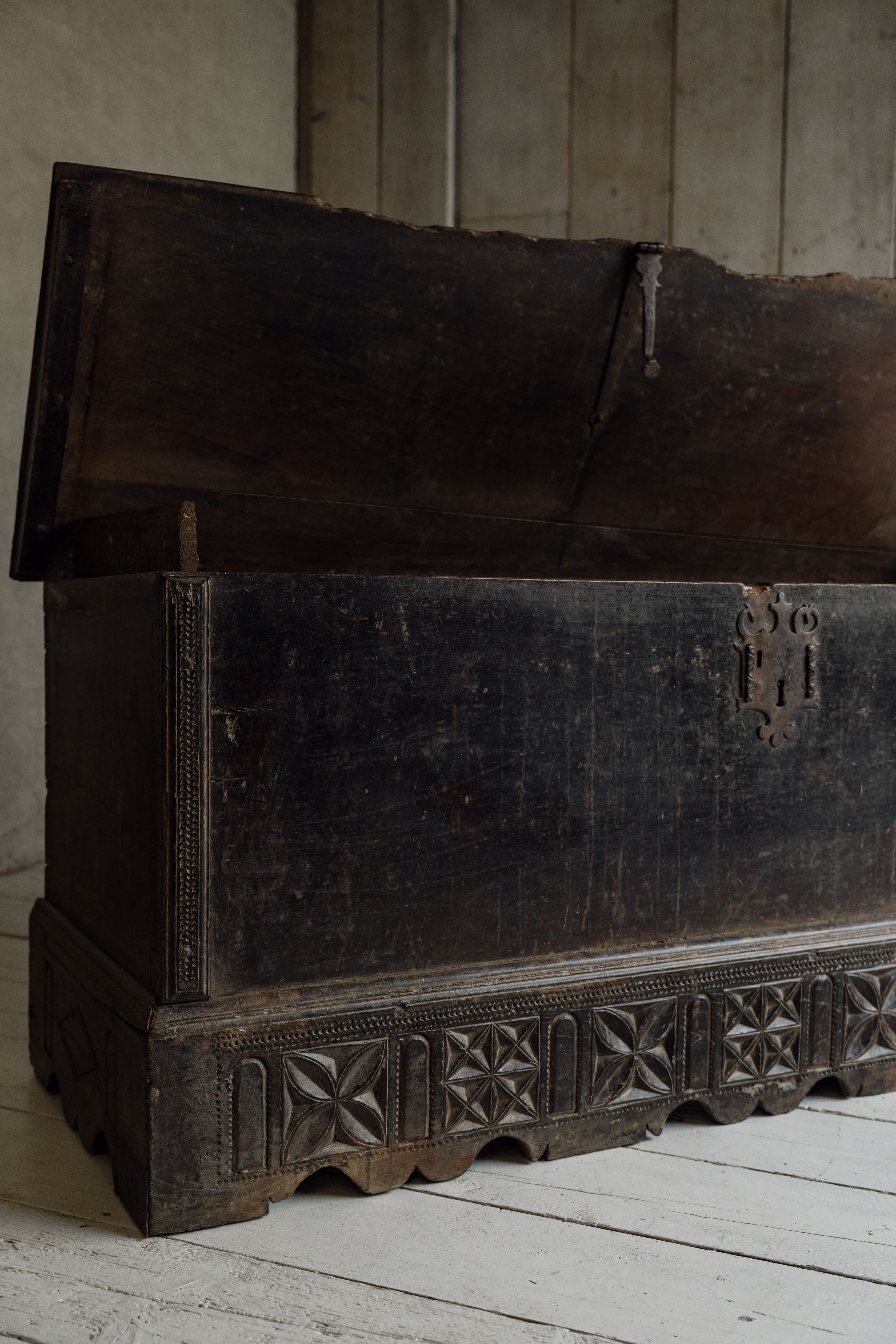 Incredible 16th Century Coffer from the Catalan Region