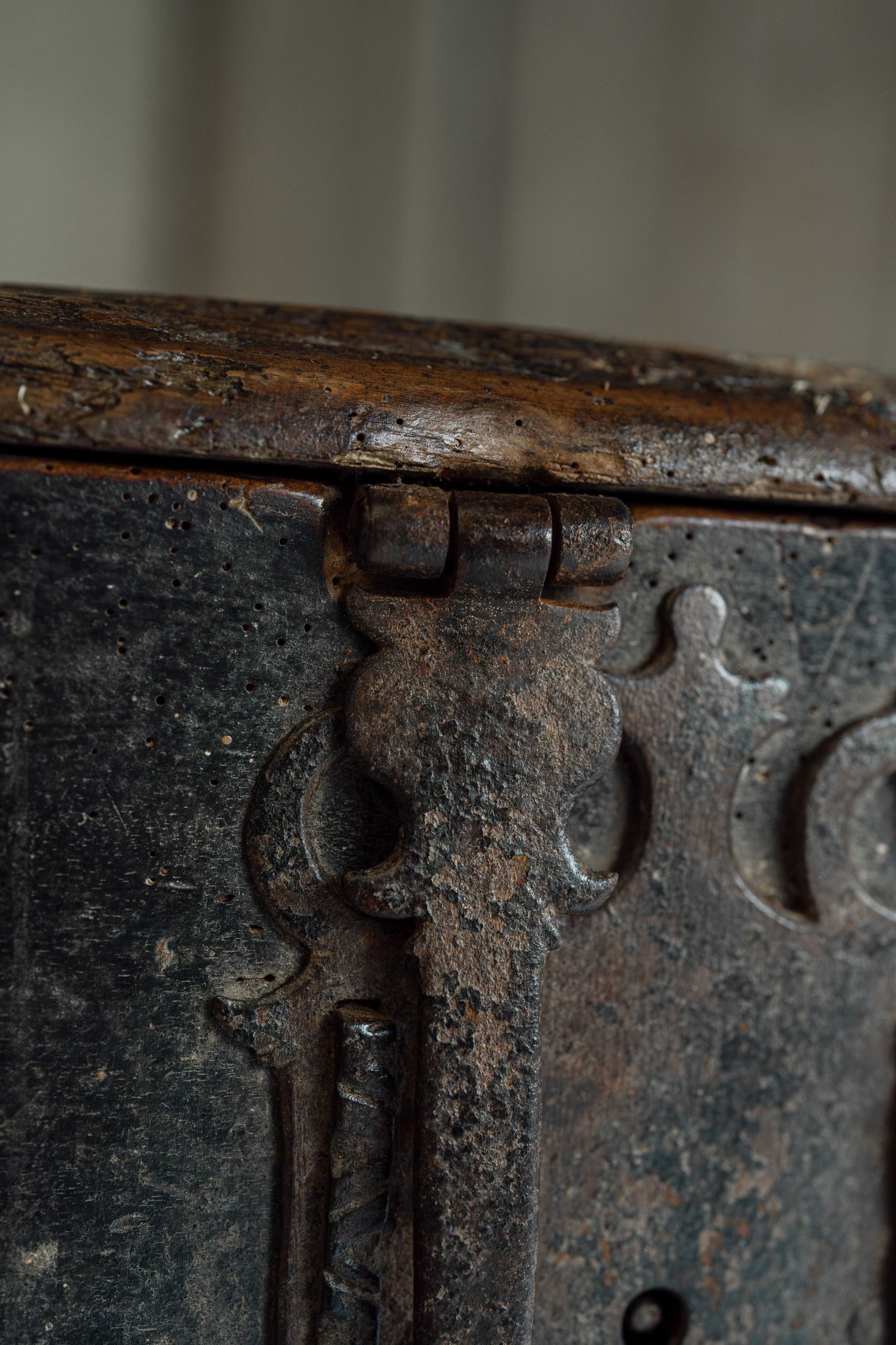 Incredible 16th Century Coffer from the Catalan Region