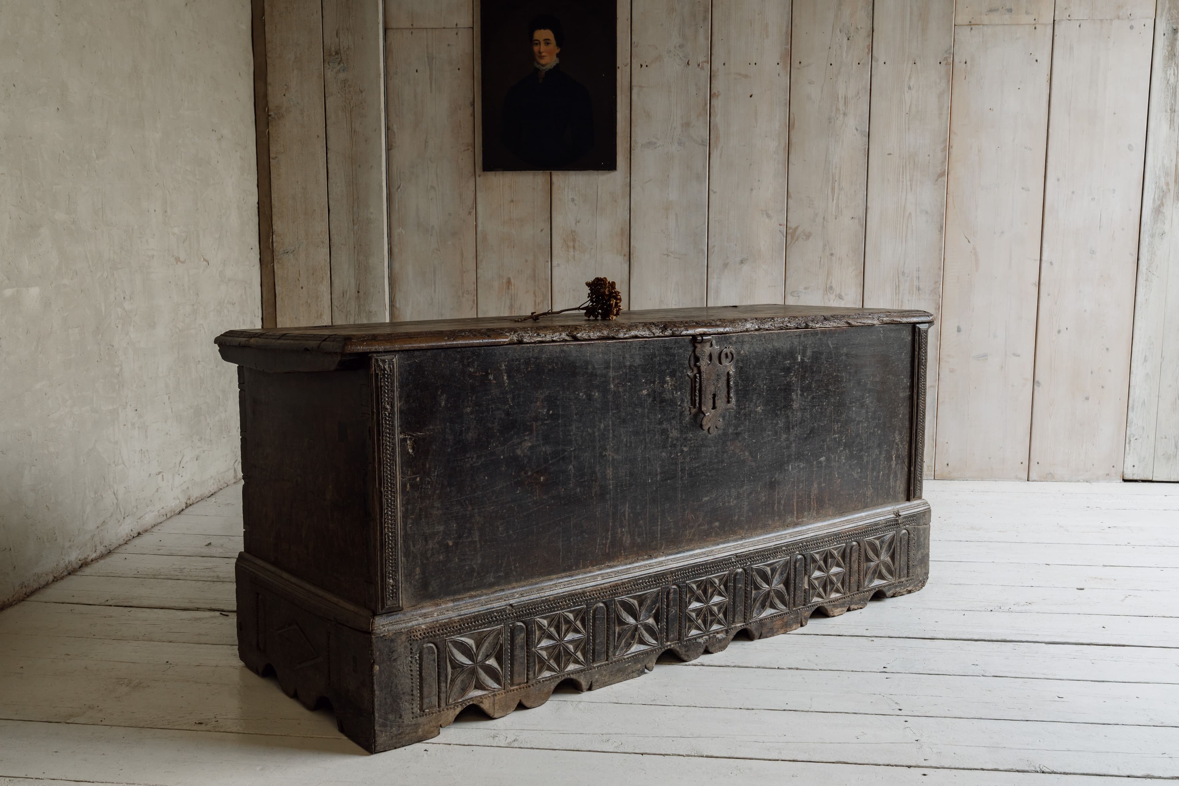 Incredible 16th Century Coffer from the Catalan Region