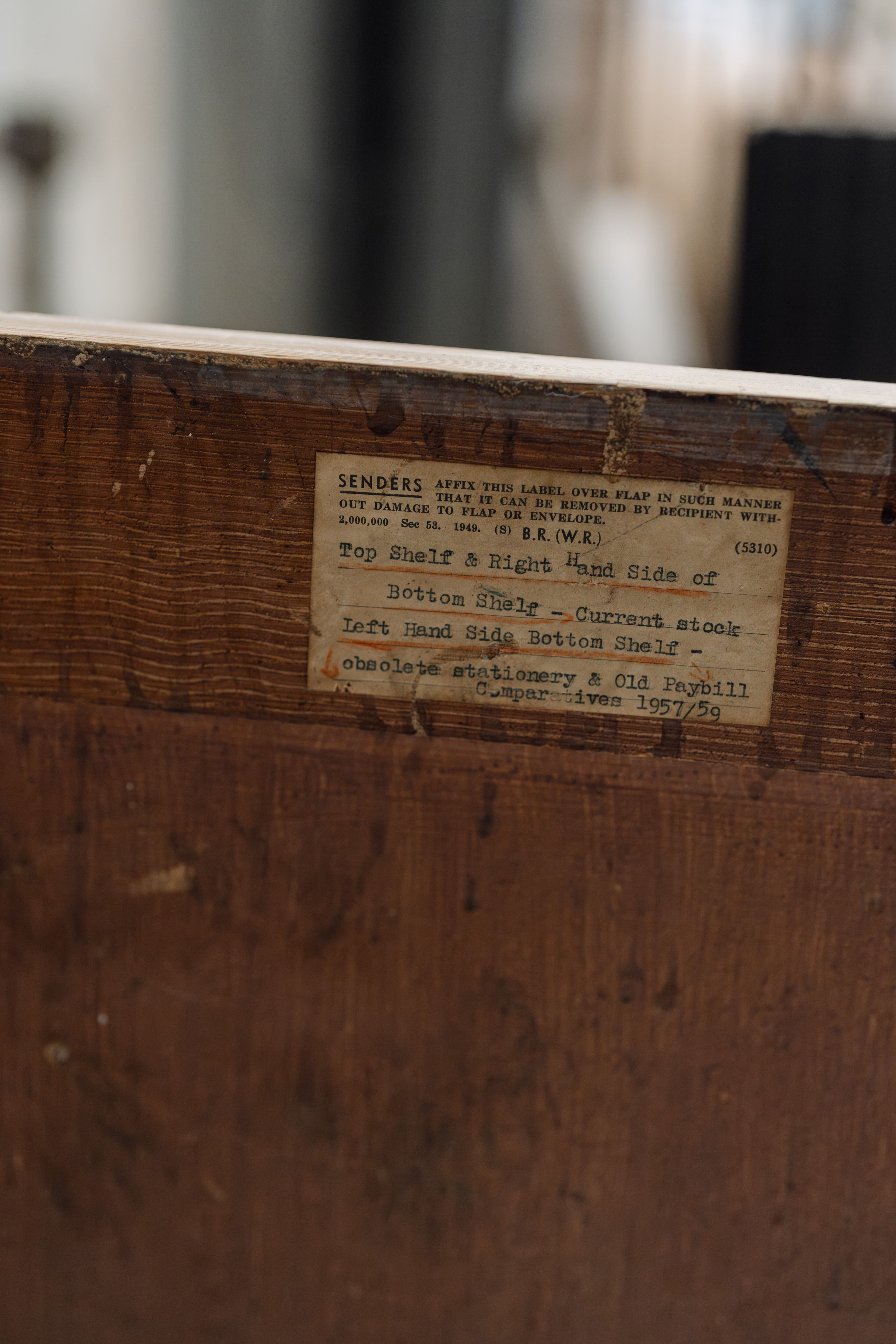Original Post Office Counter from Mid Wales