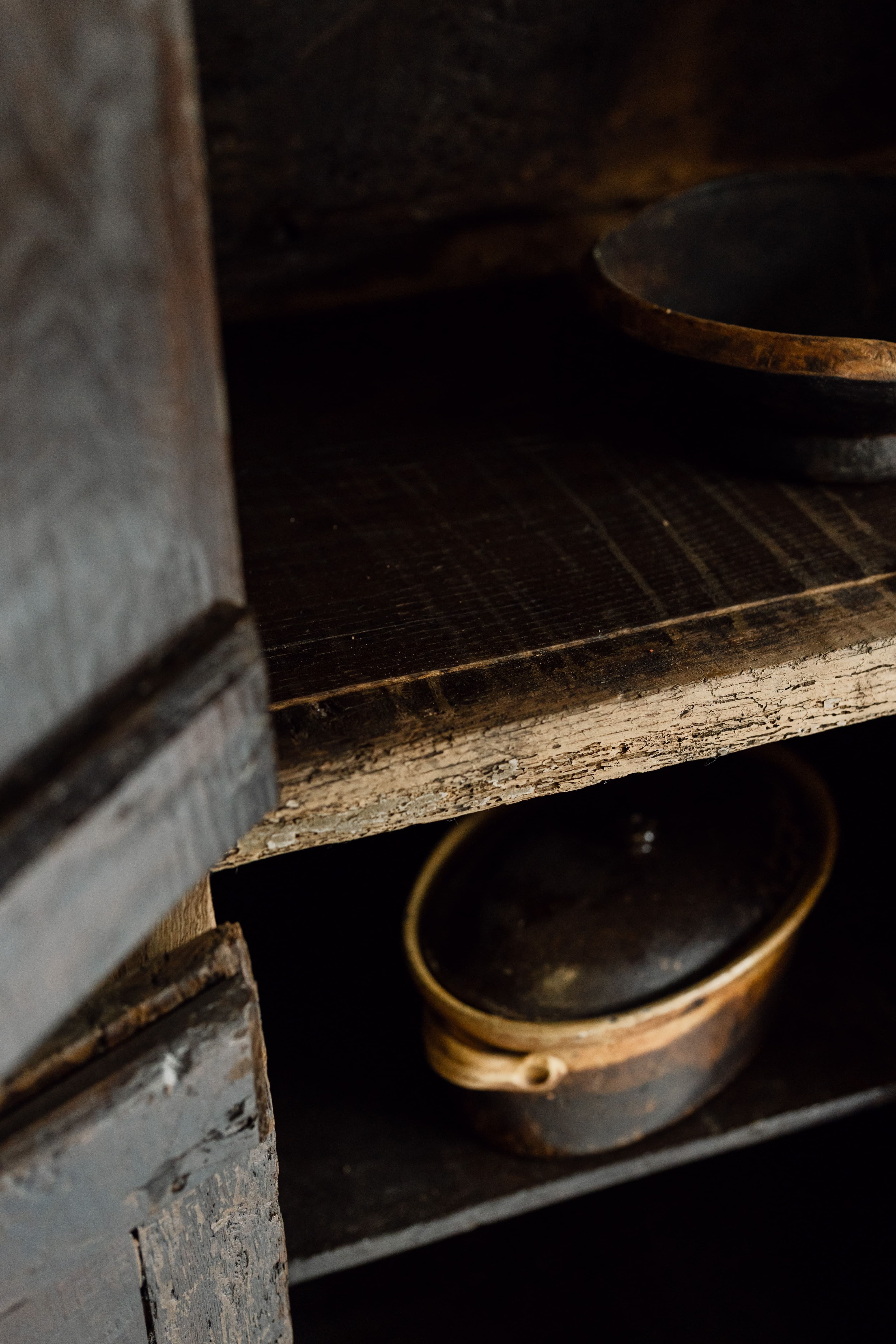 A Primitive Cupboard from the Apennine Mountains of Italy