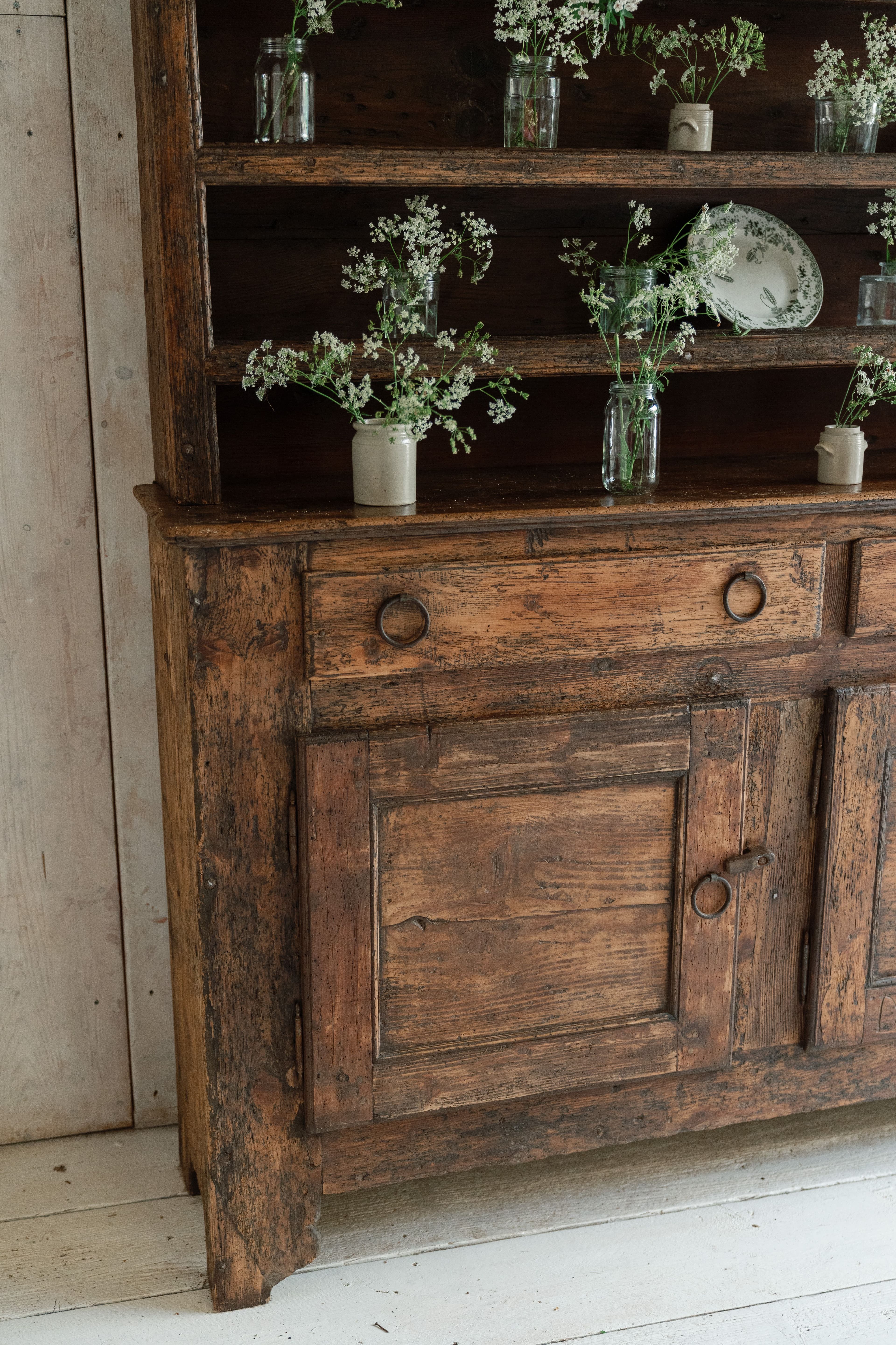 An Incredible 17th Century Dresser from the Piedmont Region of Italy