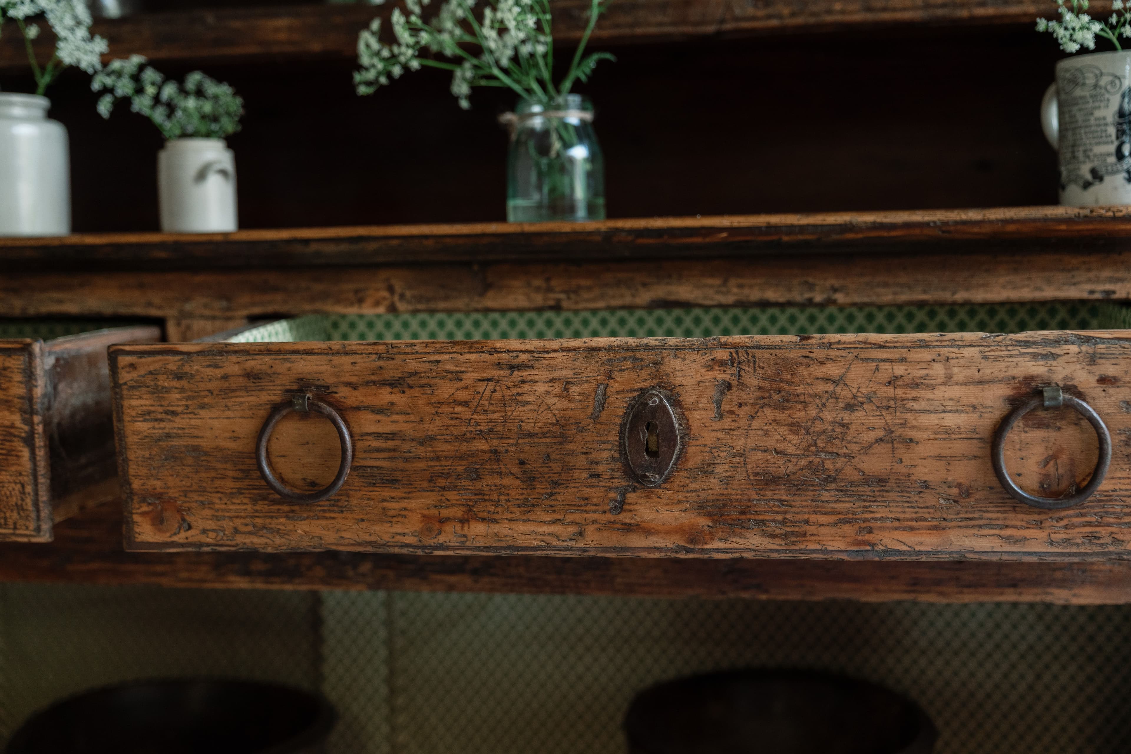 An Incredible 17th Century Dresser from the Piedmont Region of Italy