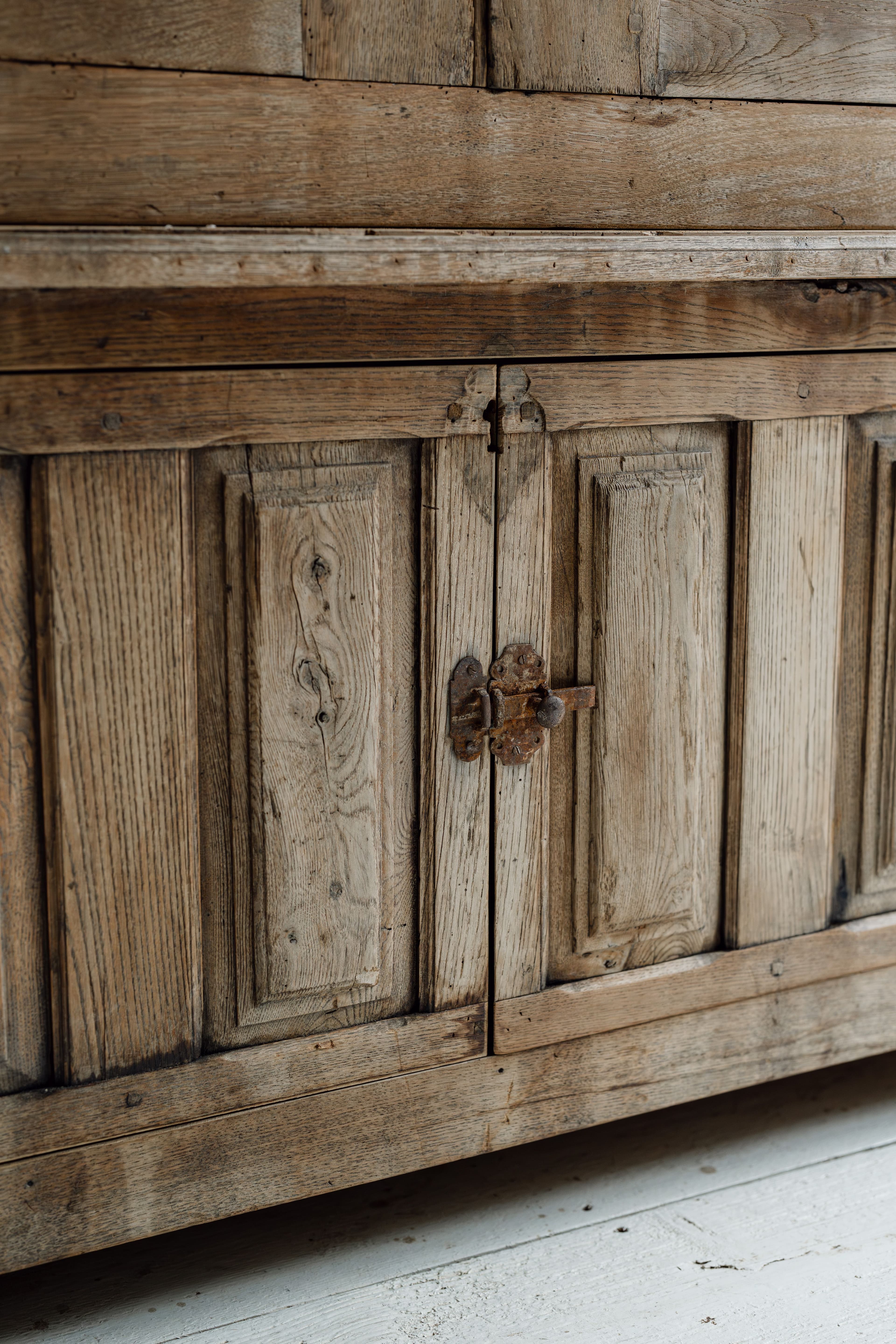 A Huge 19th Century French Oak Cupboard