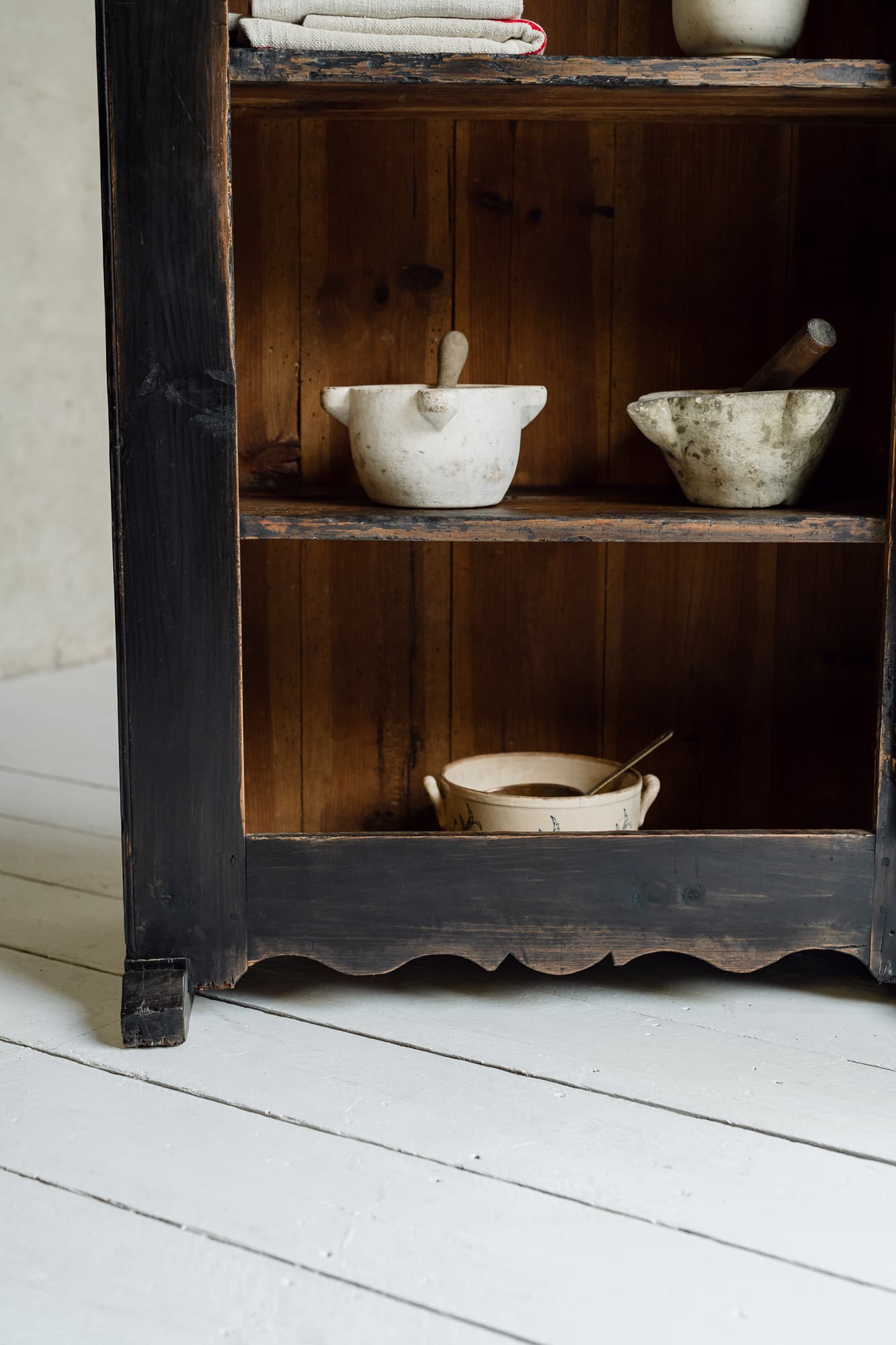 A 19th Century Alpine Folk Painted Cupboard
