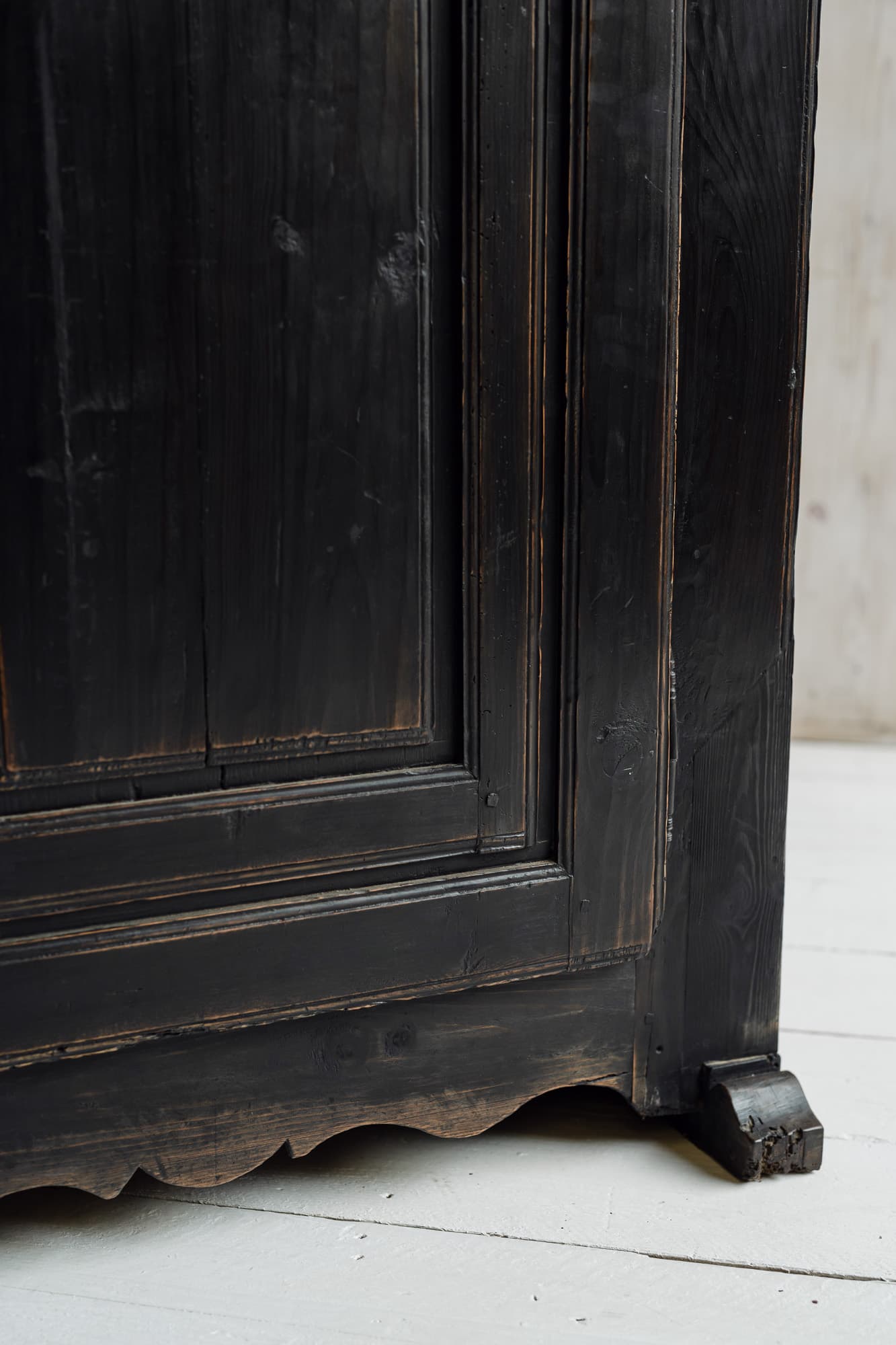 A 19th Century Alpine Folk Painted Cupboard