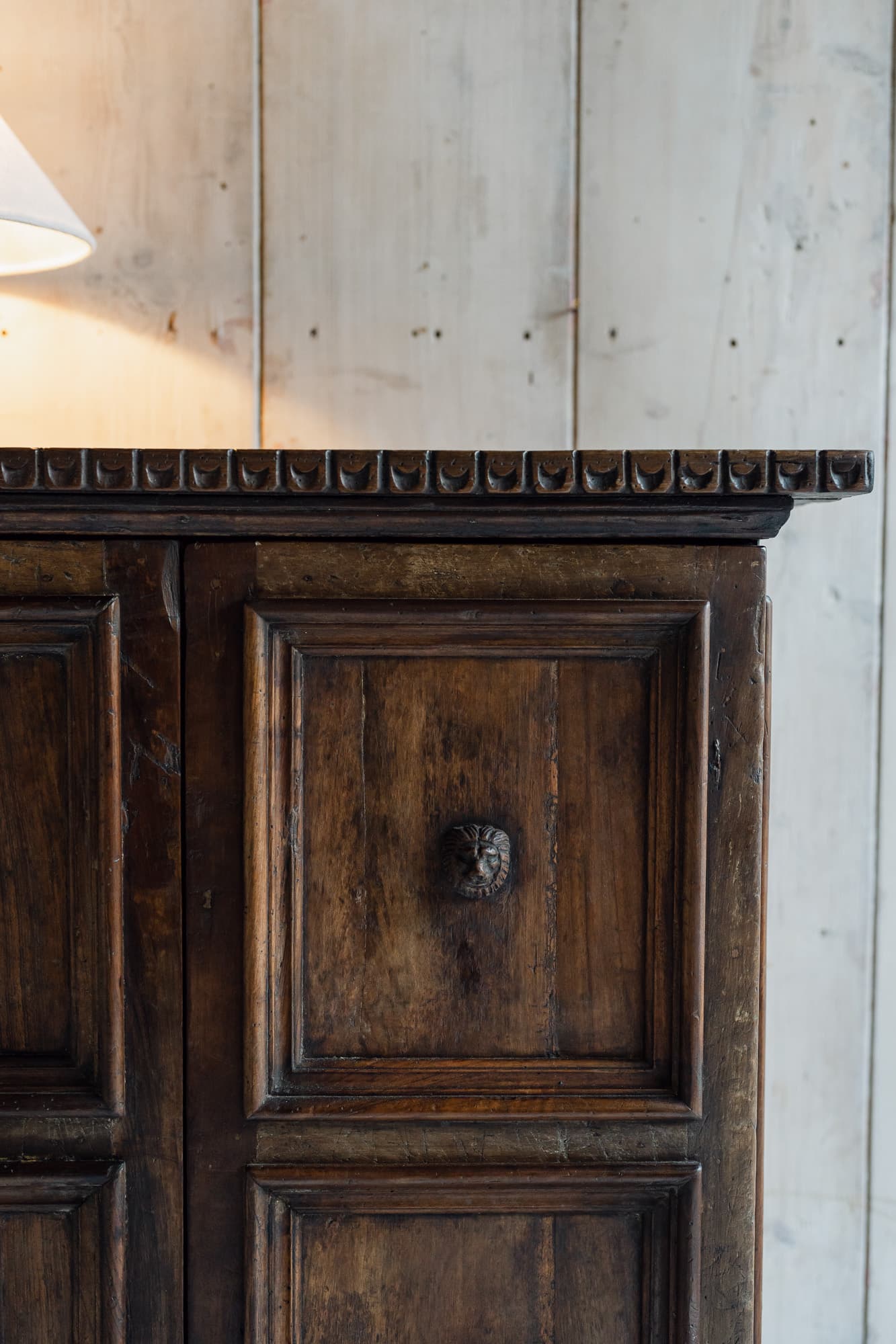 Italian Walnut Cupboard 17th Century
