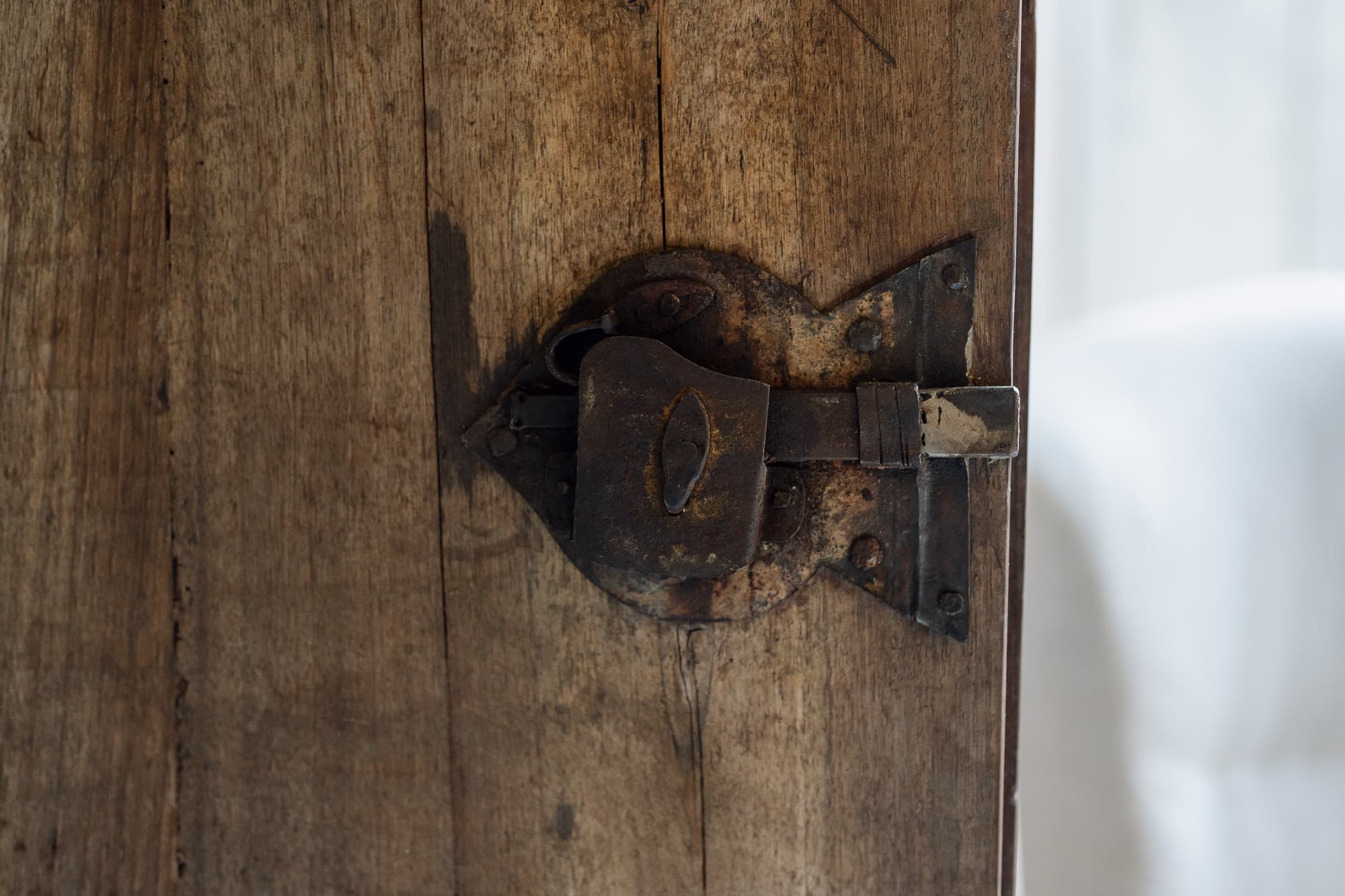Italian Walnut Cupboard 17th Century