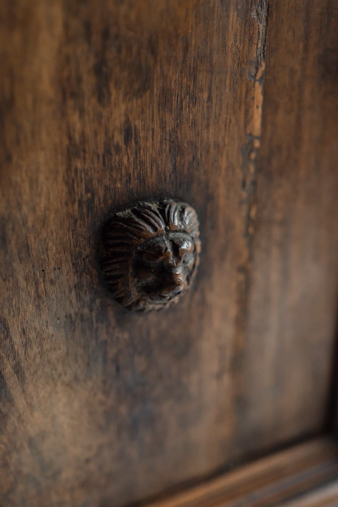 Italian Walnut Cupboard 17th Century