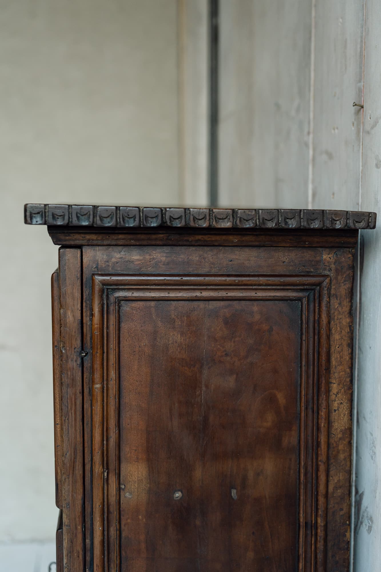 Italian Walnut Cupboard 17th Century