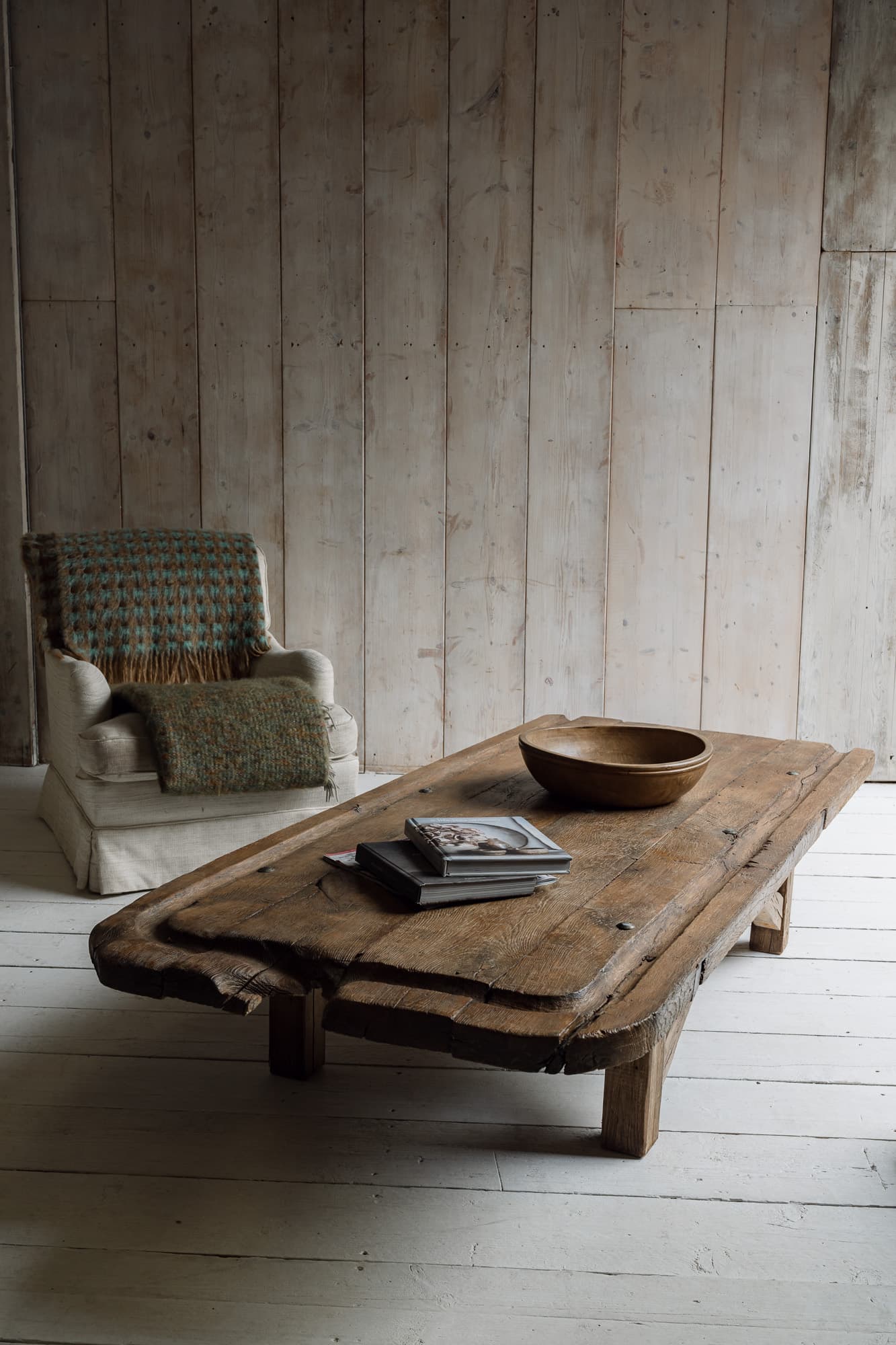 Monumental 19th Century French Farmhouse Coffee Table