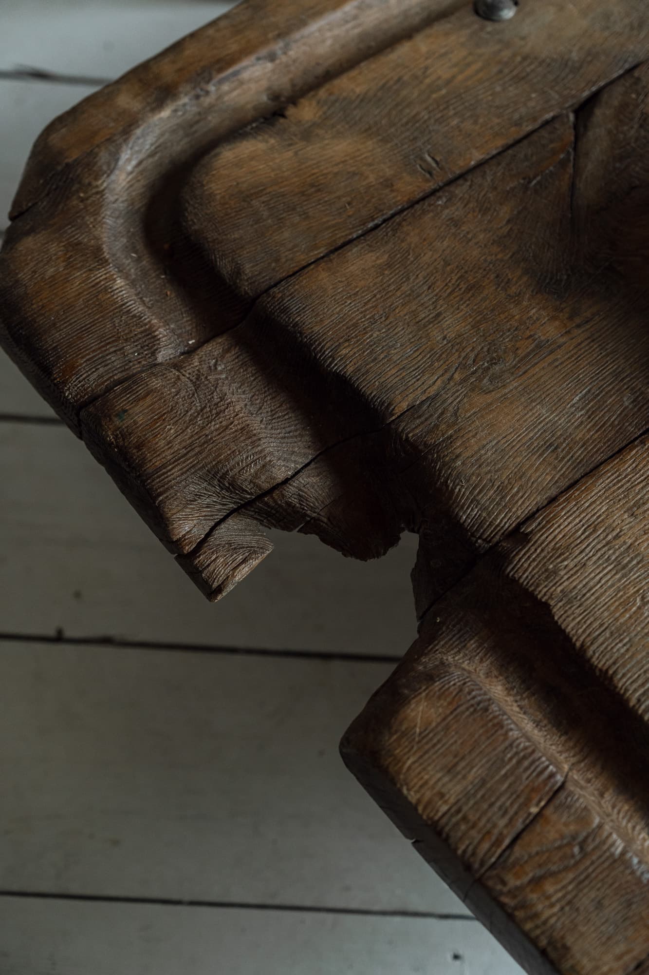 Monumental 19th Century French Farmhouse Coffee Table