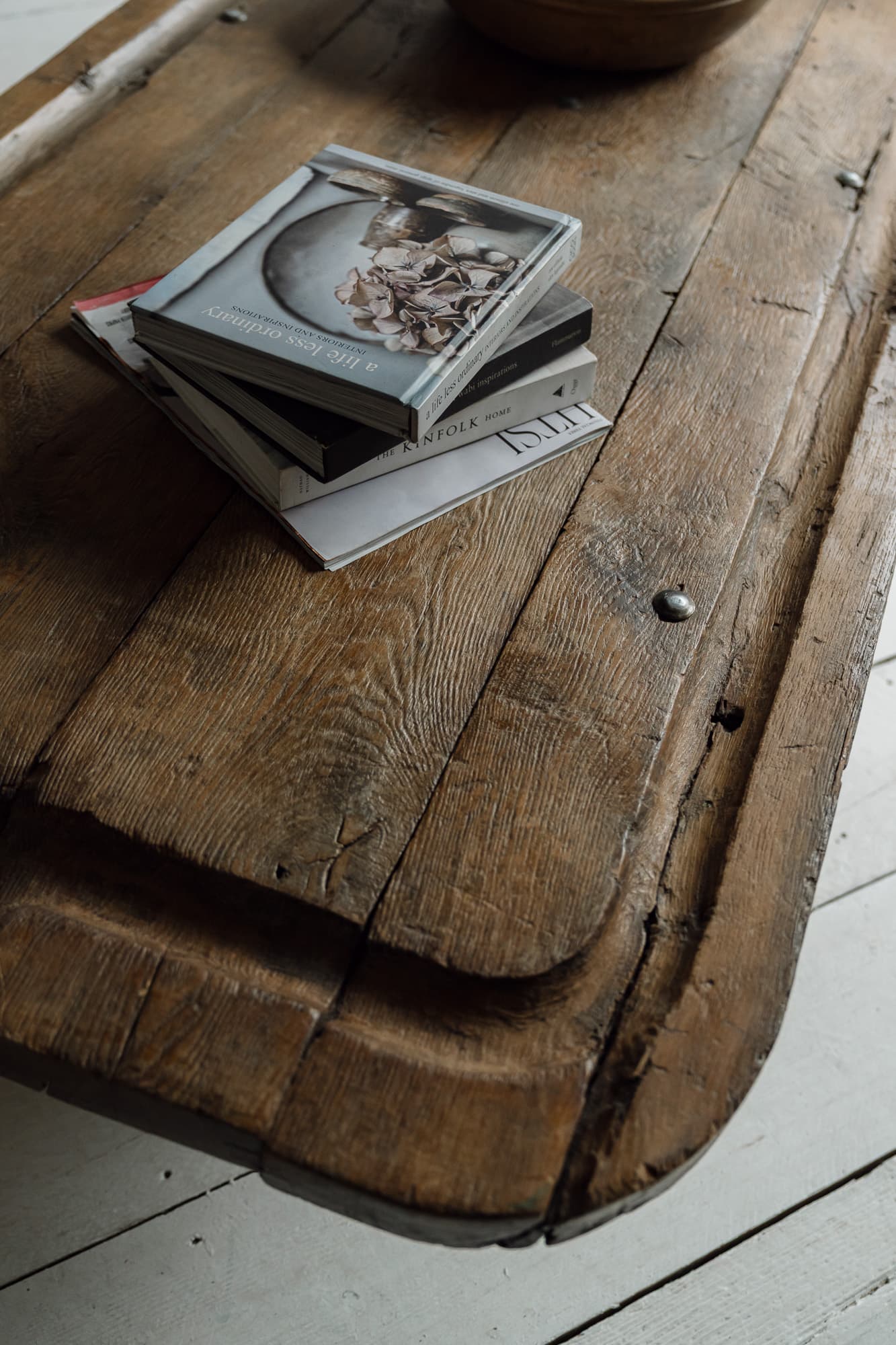 Monumental 19th Century French Farmhouse Coffee Table