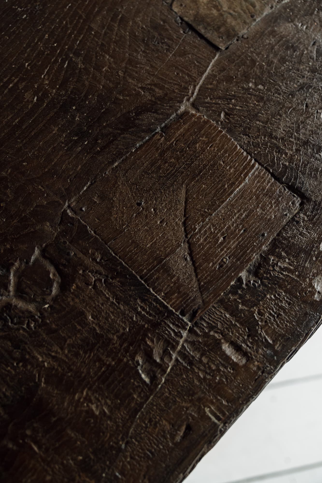 Antique French Oak Country Kitchen Cupboard