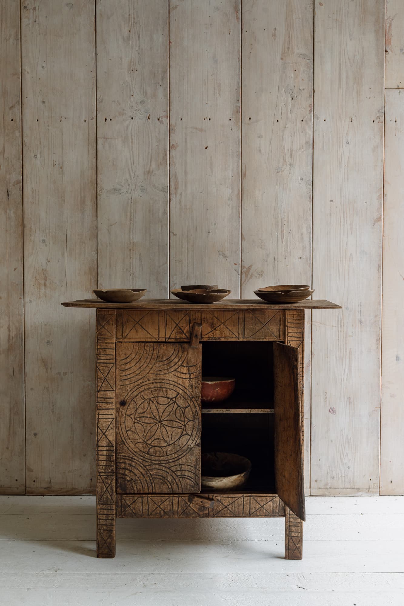 Late 18th Century Spanish Folk Art Cupboard